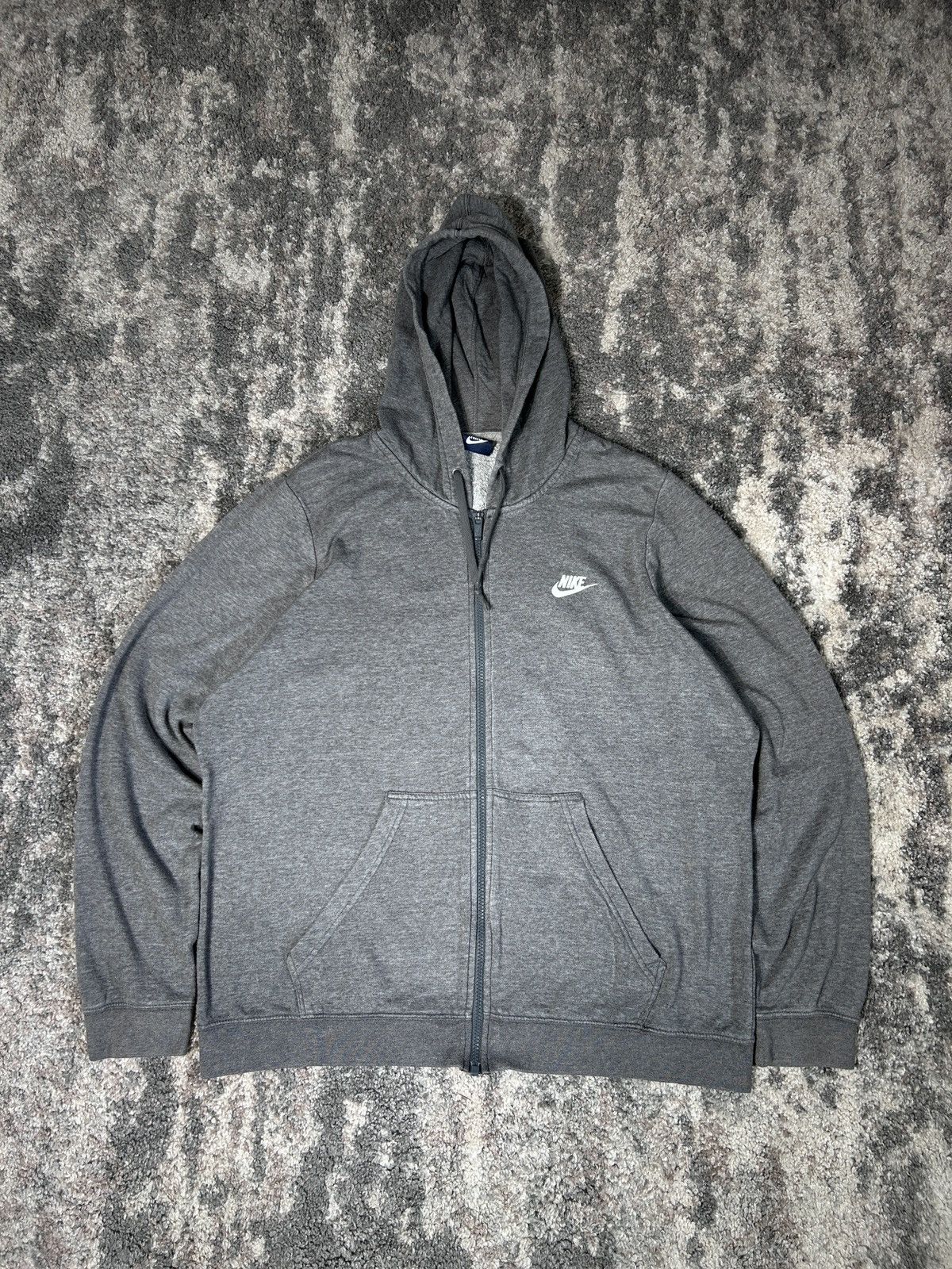 Nike × Vintage Nike Vintage hoodie 2000s track field Size US XL / EU 56 / 4 - 1 Thumbnail