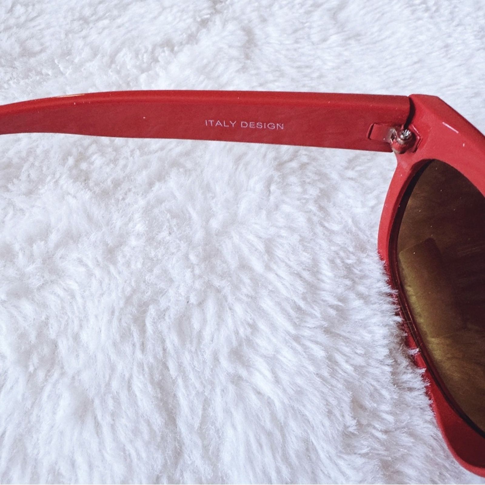 Other Rina Orange and Gold Sunglasses Size ONE SIZE - 8 Thumbnail