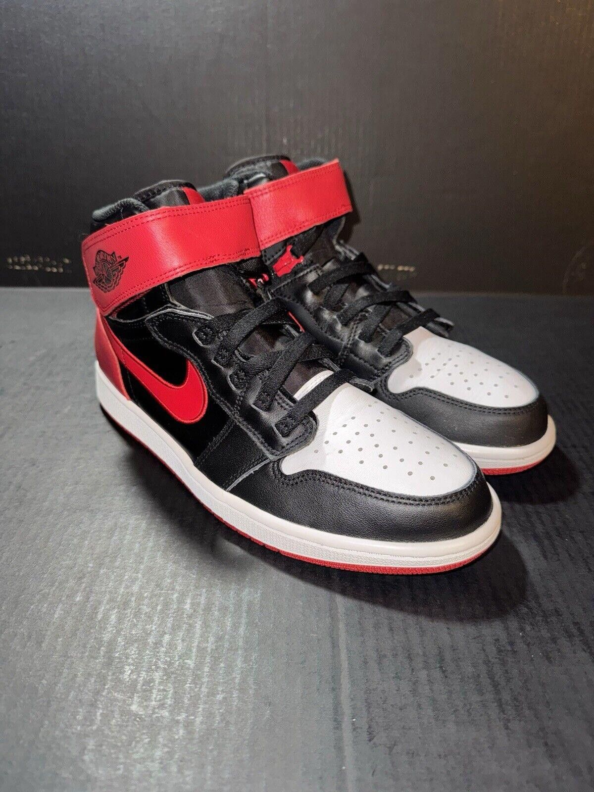 Jordan Brand Nike Air Jordan 1 High FlyEase Black Toe CQ3835-001 - Sz 9.5 Size US 9.5 / EU 42-43 - 2 Thumbnail
