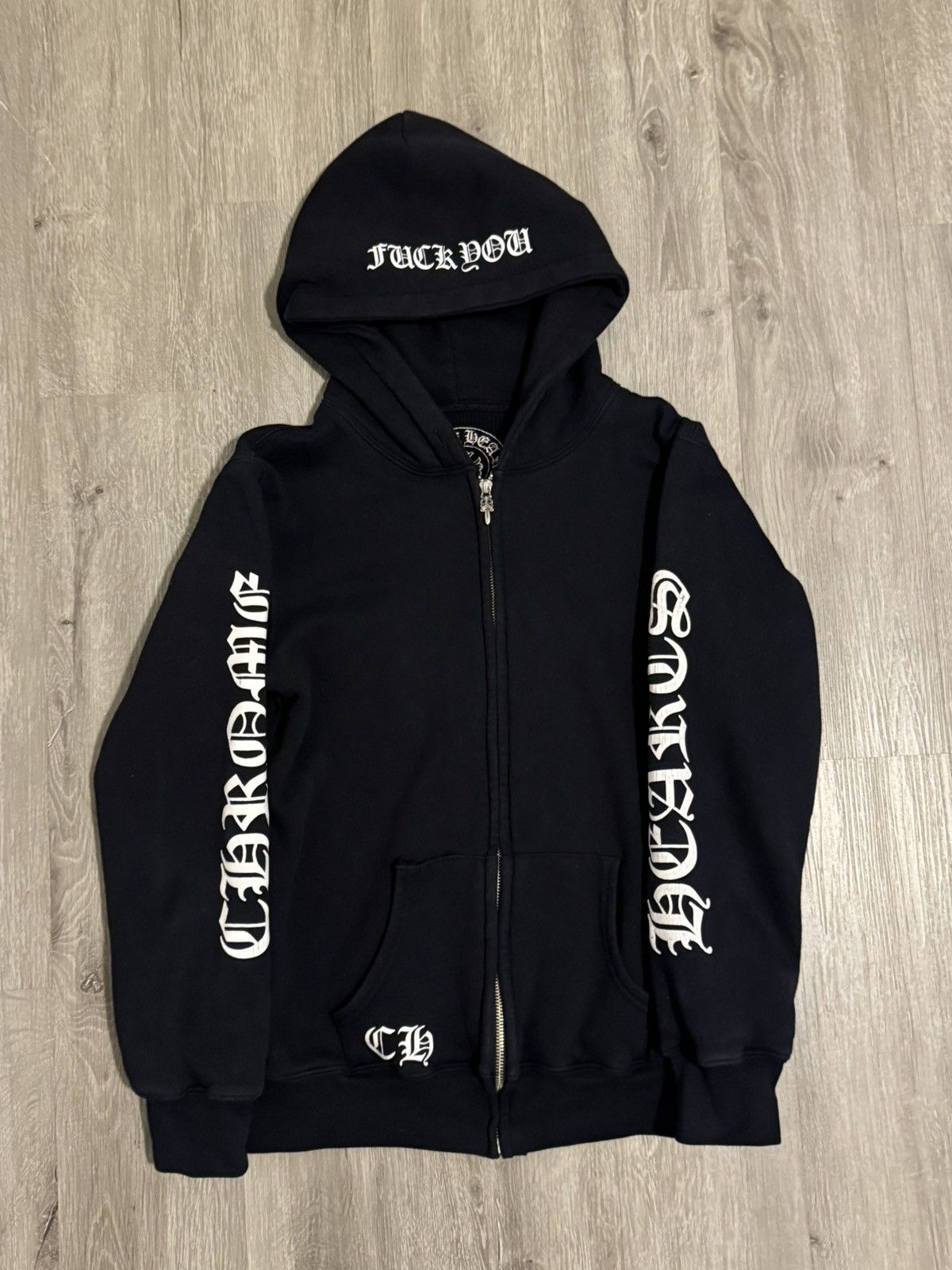 Chrome Hearts Chrome Hearts Vintage Thermal Zipup Size US S / EU 44-46 / 1 - 1 Thumbnail