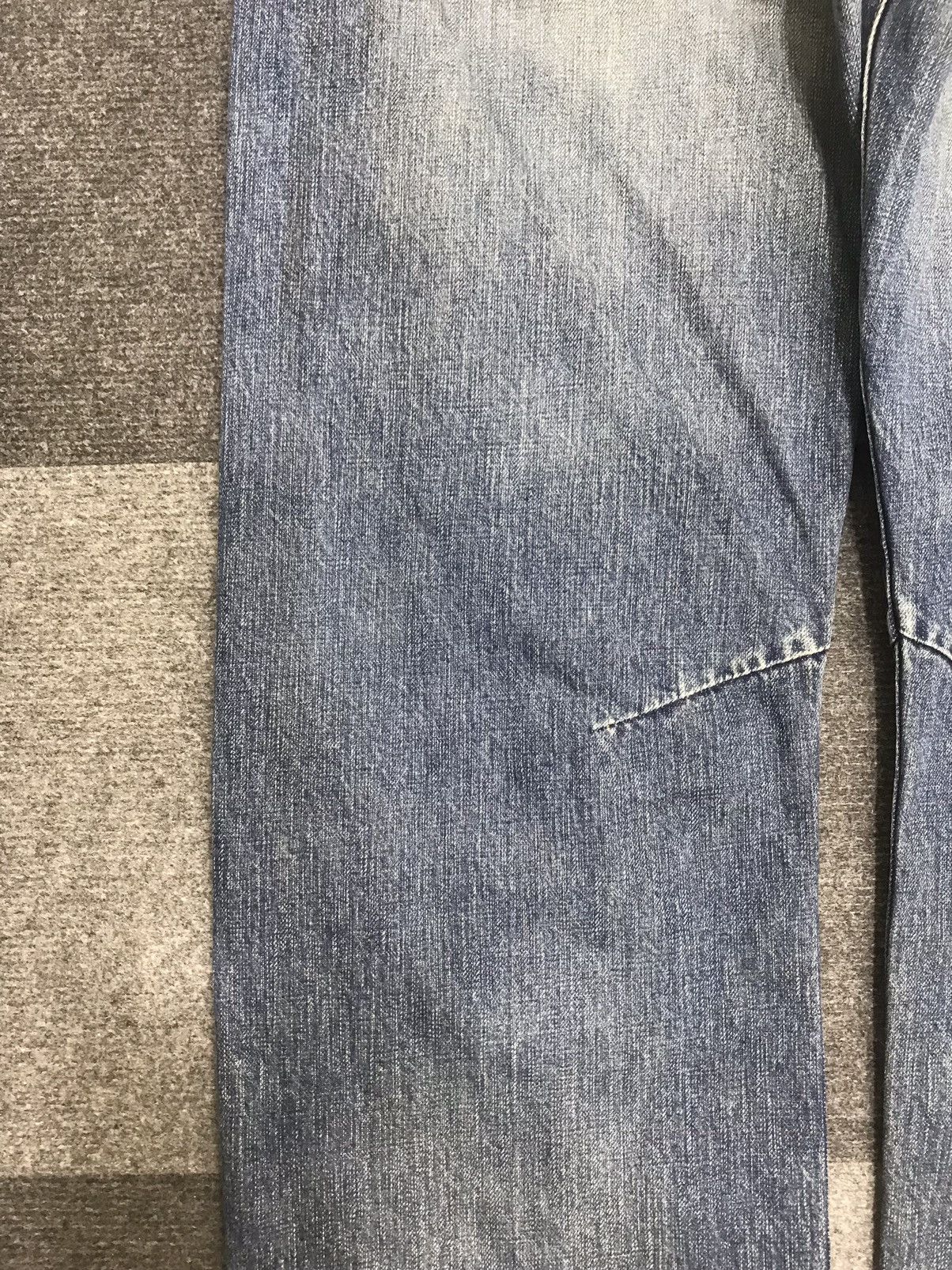 Prps 💥DOUBLE KNEE BAGGY💥Archival Prps Baggy Distressed Denim F279 Size US 32 / EU 48 - 16 Thumbnail