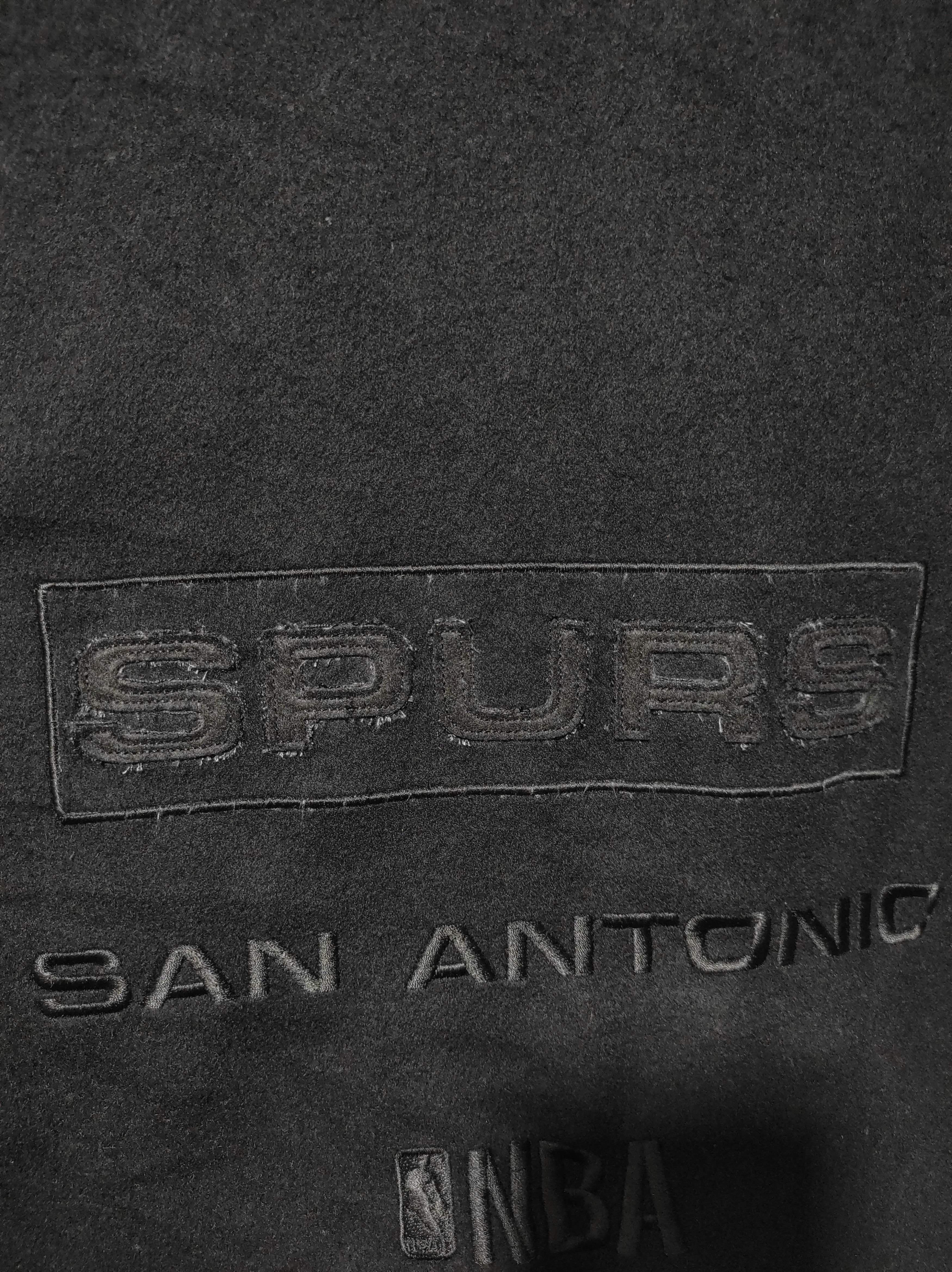 NBA Vintage San Antonio Spurs NBA Basketball Wool Jacket Size US M / EU 48-50 / 2 - 20 Thumbnail