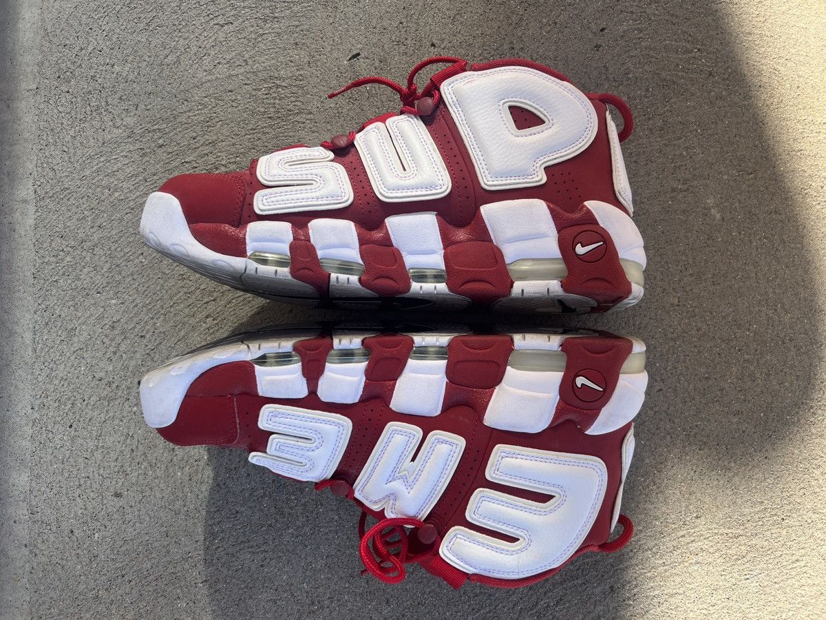 Nike × Supreme Supreme x Nike Sneakers Uptempo Size US 10 / EU 43 - 3 Thumbnail