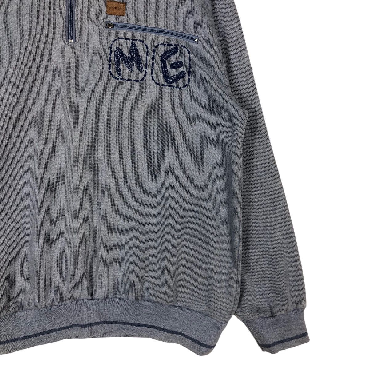 Japanese Brand 🔥Vtg Collar Sweatshirt Monade Esprit Japan Made Size US M / EU 48-50 / 2 - 5 Thumbnail