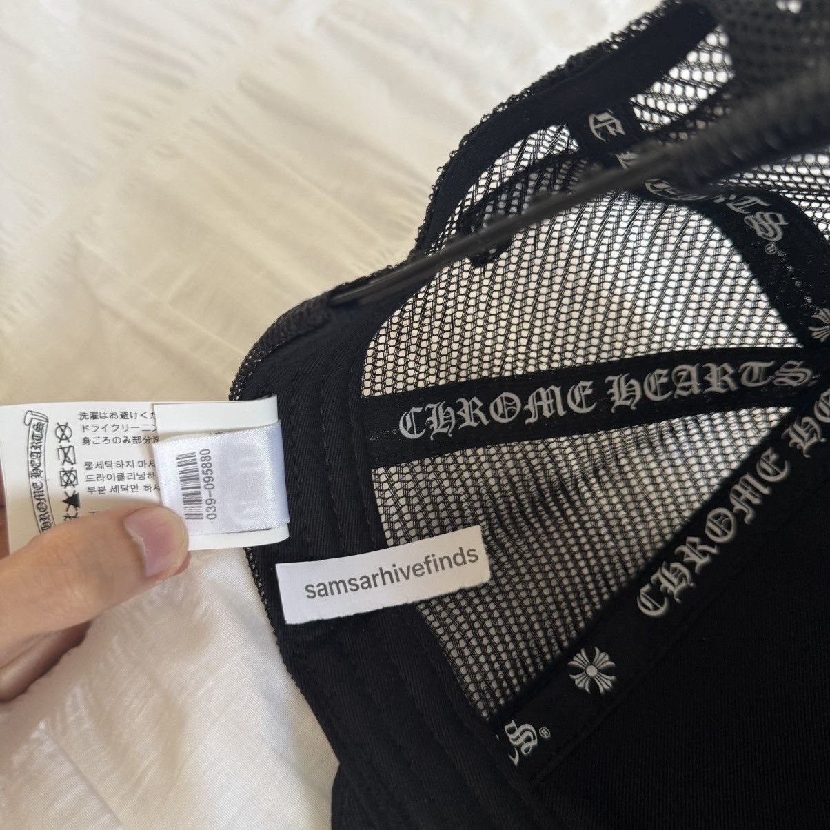 Chrome Hearts Chrome Hearts Fuck You Trucker Hat Black Size ONE SIZE - 14 Thumbnail
