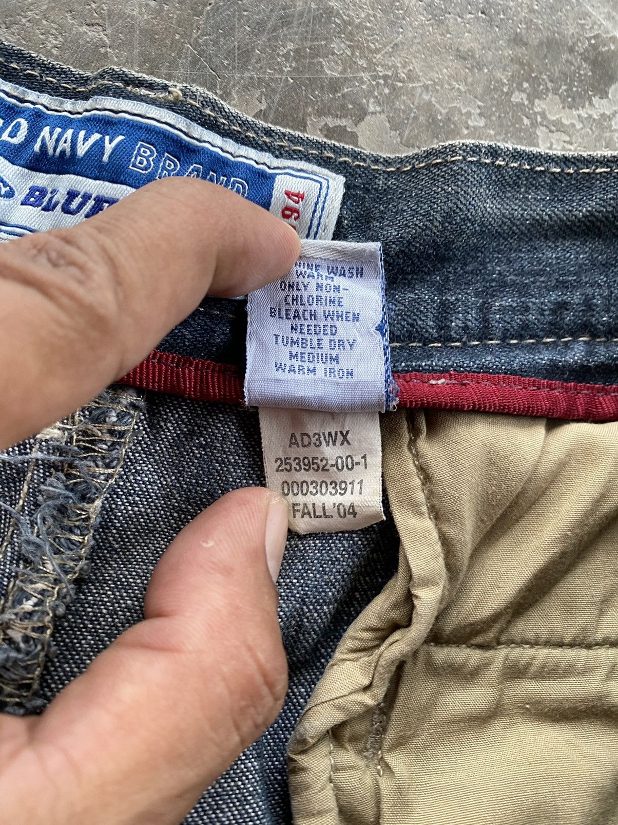 Vintage Baggy Jeans Vintage Workwear Old Navy Cargo 34x34 Size US 34 / EU 50 - 8 Thumbnail
