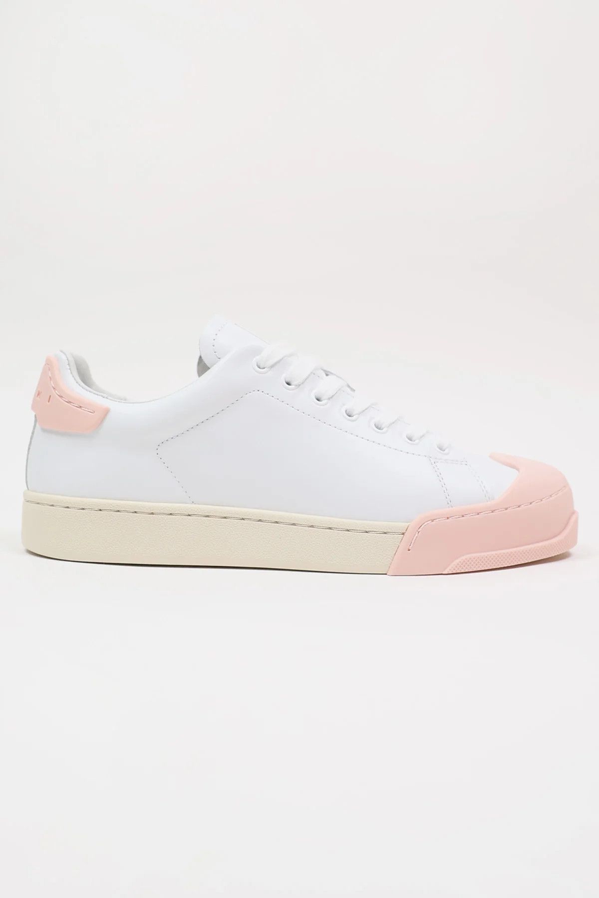 Marni o1y0225 Low-Top Sneakers in White/Pink Size US 10 / EU 43 - 1 Thumbnail