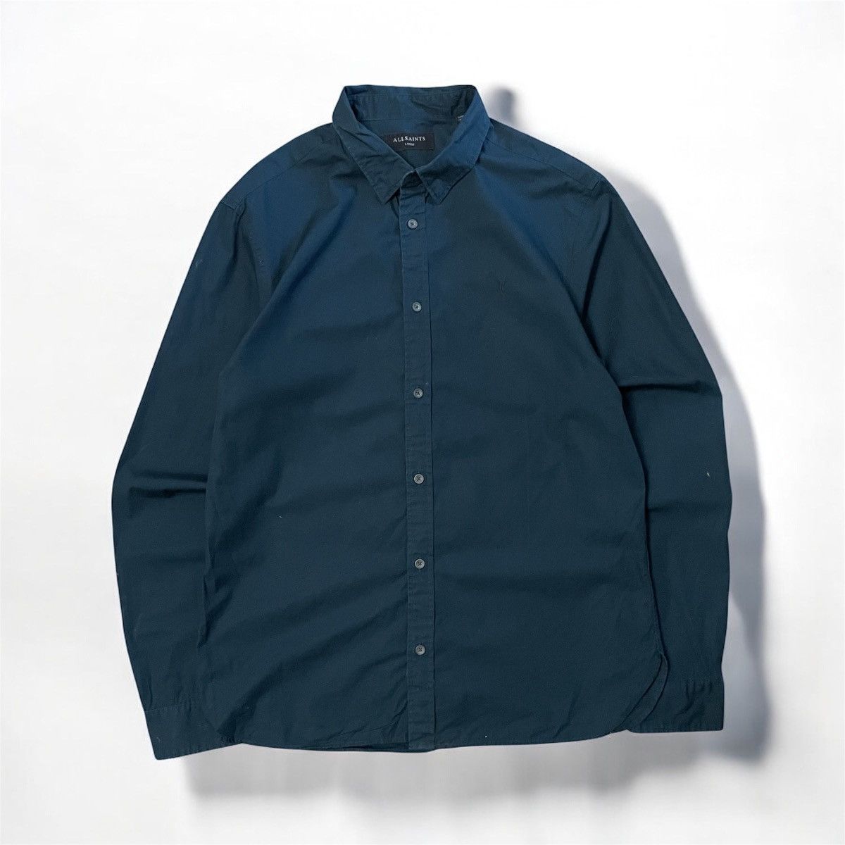 Allsaints Allsaints shirt button ups hype sale streetwear Size US L / EU 52-54 / 3 - 1 Thumbnail
