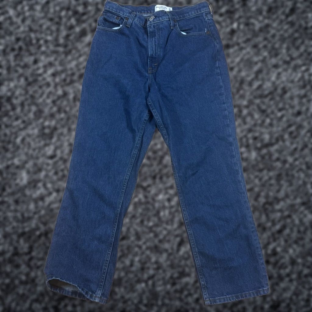 Abercrombie & Fitch VINTAGE Abercrombie & Fitch Jeans 90s Straight Ultra High Rise Women 27 Blue 4xs Women Jeans 27 Regular 90s Womens Size 27" / US 4 / IT 40 - 1 Thumbnail