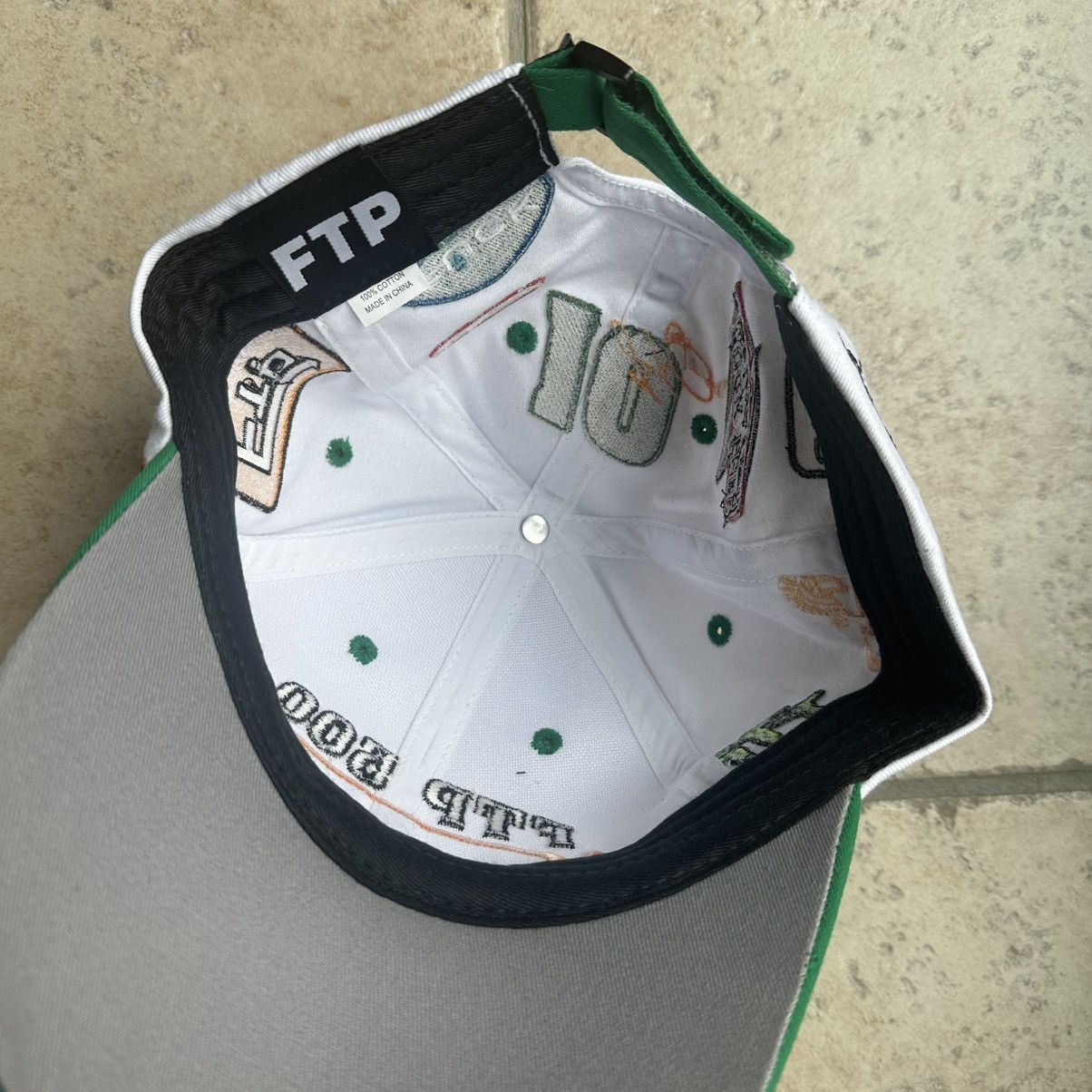 Fuck The Population FTP Raceway 6 Panel (White) Size ONE SIZE - 5 Thumbnail