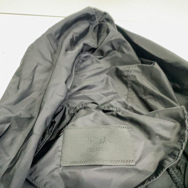 Prada Prada FW24 Logo Hooded Jacket for Men Size US M / EU 48-50 / 2 - 1 Thumbnail