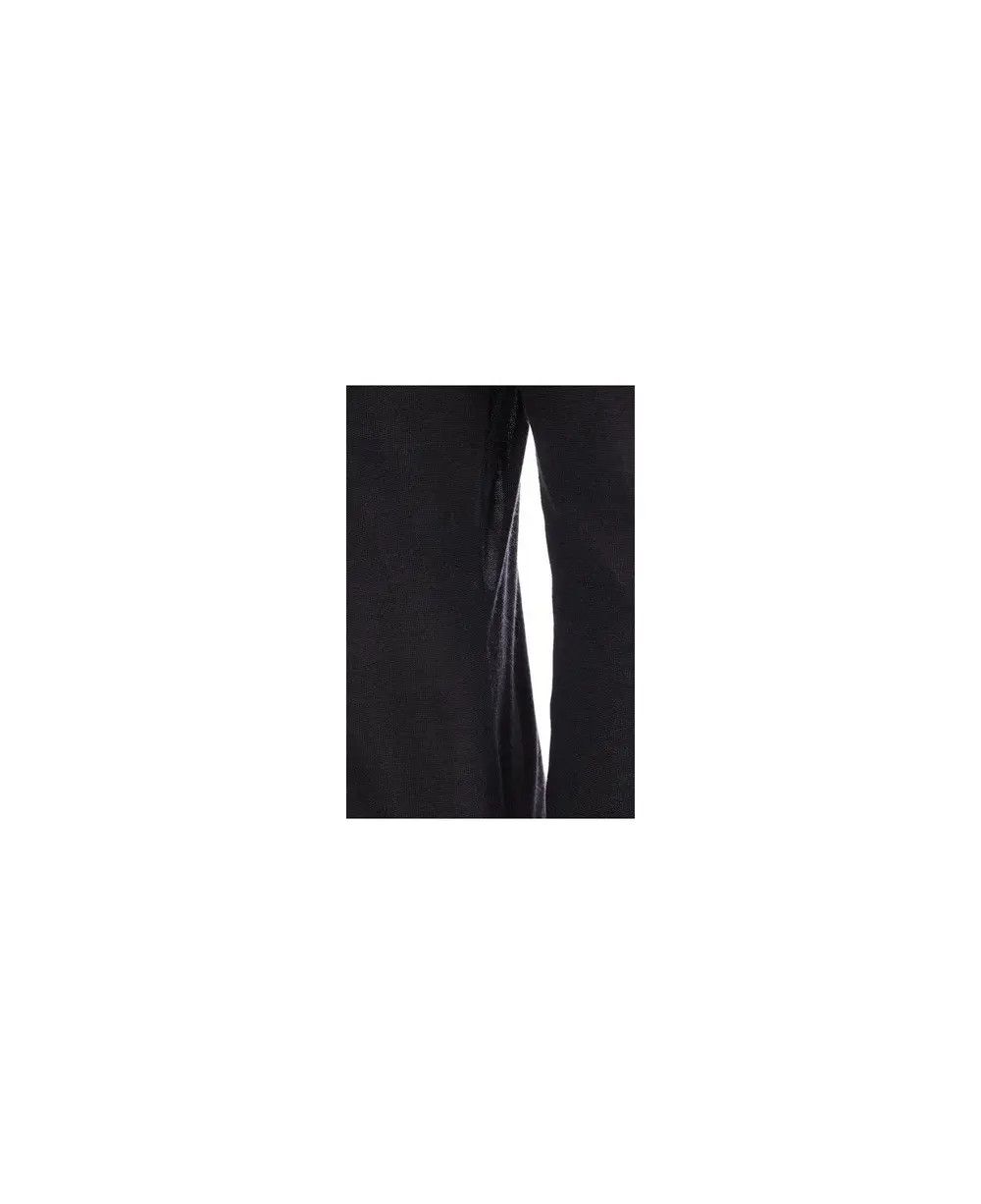 Saint Laurent Paris o1tp1o0125 Pull Col Rond Pres Du Corps in Black Size L / US 10 / IT 46 - 3 Thumbnail