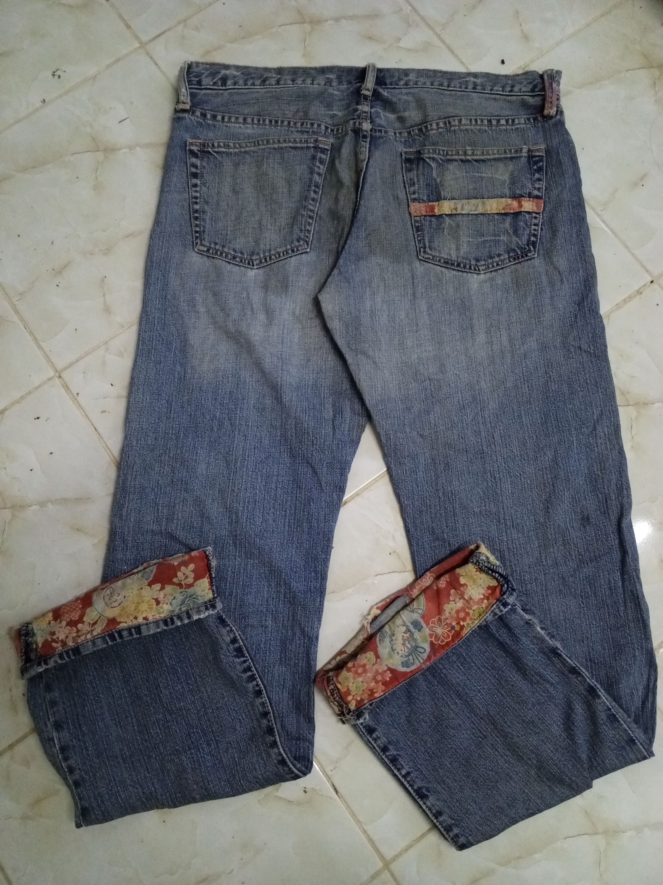 Japanese Brand × Takeo Kikuchi Takeo kikuchi JAPANBRANDS jeans rare design Size US 36 / EU 52 - 6 Thumbnail