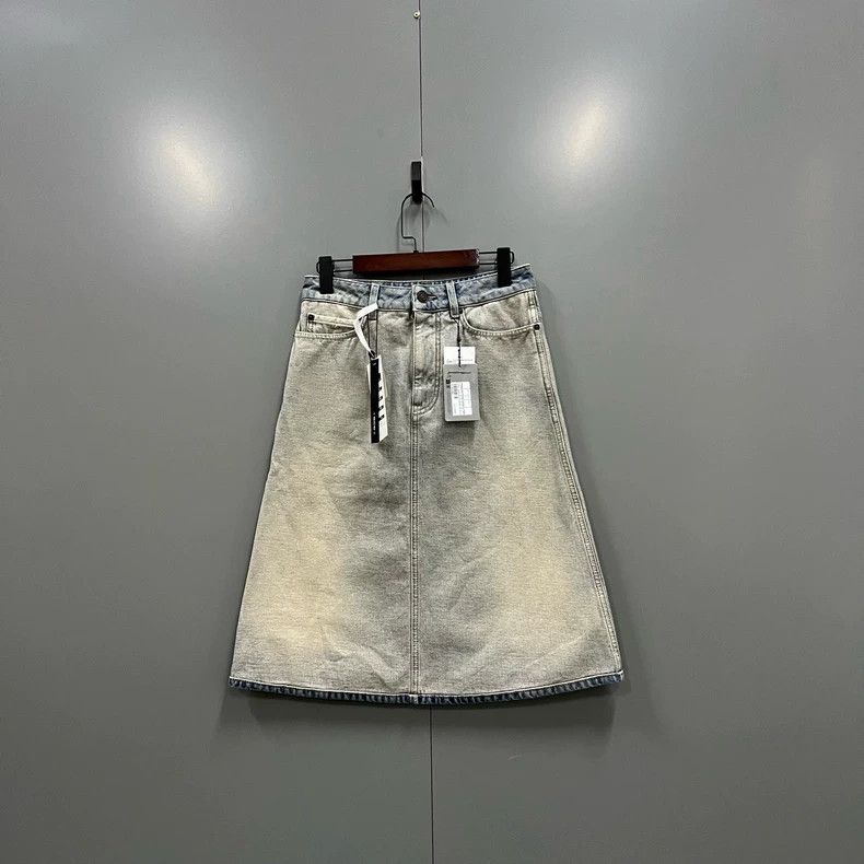 Balenciaga Balenciaga Light blue wash jeans skirt Size 42" / US 20 - 5 Thumbnail