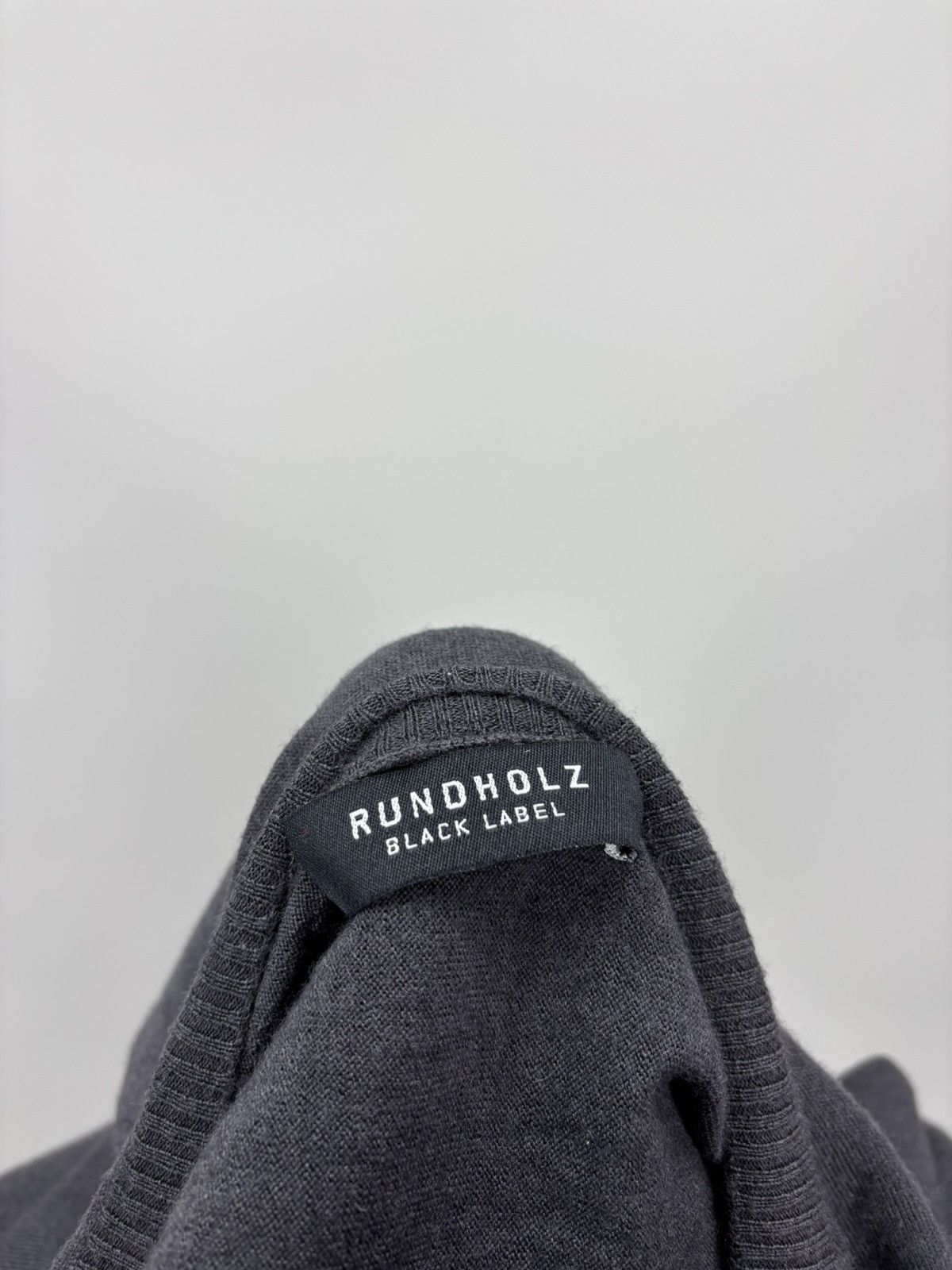 Rundholz Womens wool sweater Rundholz Black Label Size S Color Gray Size S / US 4 / IT 40 - 10 Thumbnail
