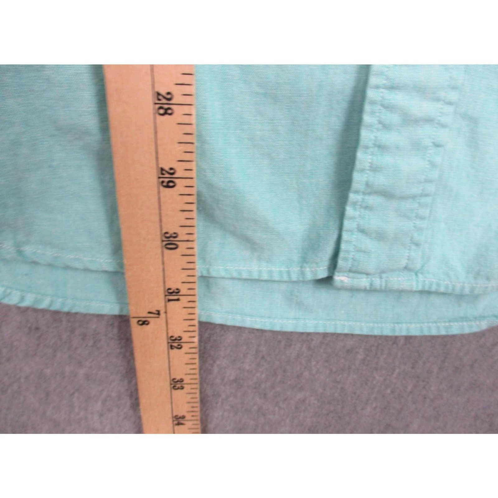 Brooks Brothers Brooks Brothers Shirt Mens Large Green Button Down Short Sleeve Cotton Summer Size US L / EU 52-54 / 3 - 5 Thumbnail