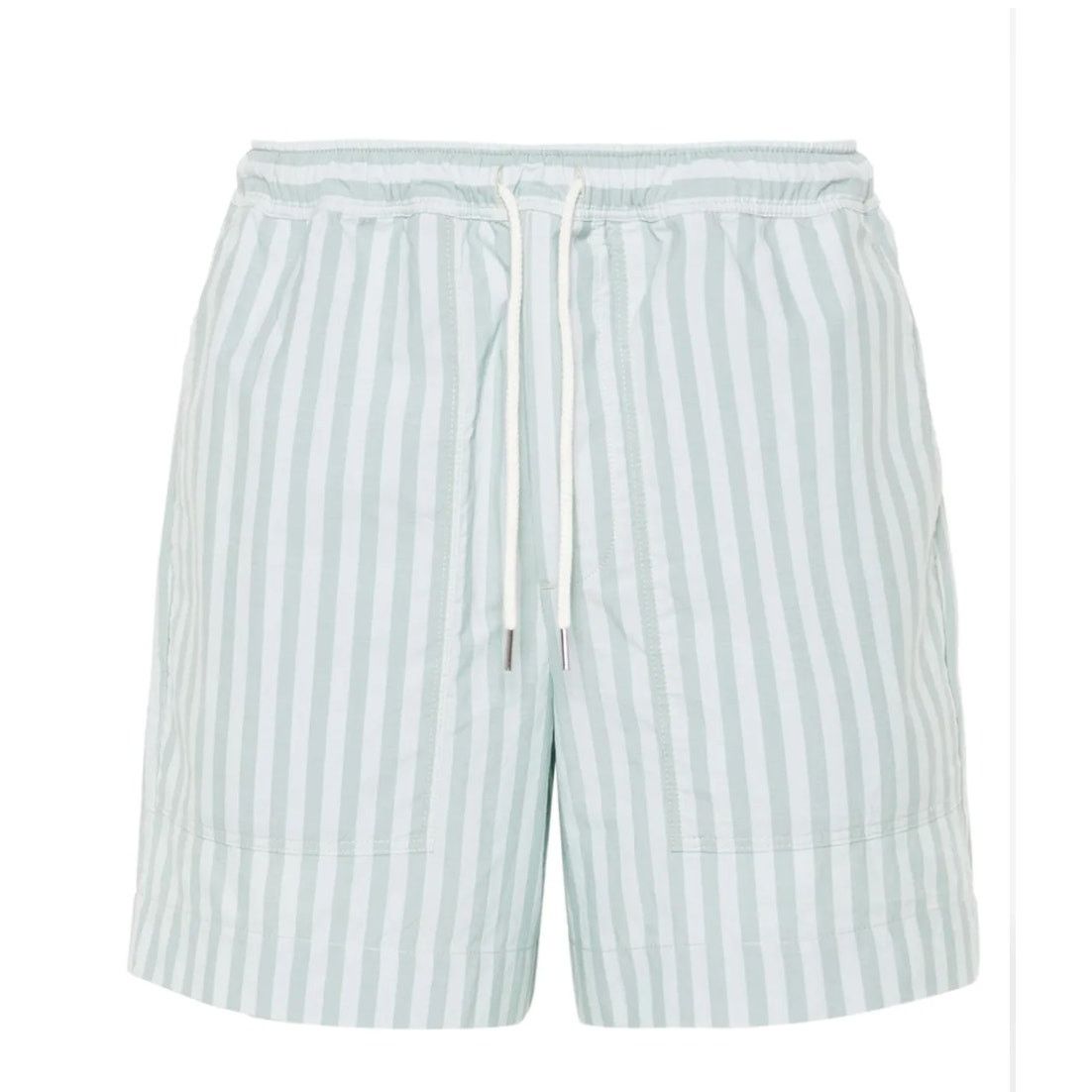 Maison Kitsune Maison Kitsune Mens Blue Striped Shorts Size L MSRP $419 Size US 32 / EU 48 - 1 Thumbnail