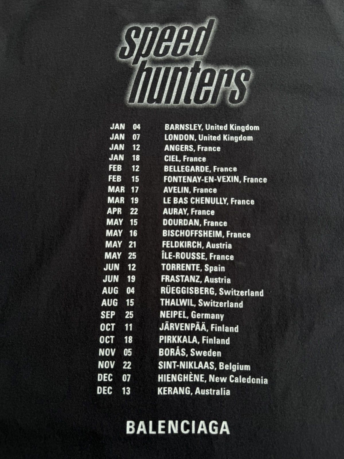 Balenciaga Balenciaga - Speed Hunters Tee Size US S / EU 44-46 / 1 - 8 Thumbnail