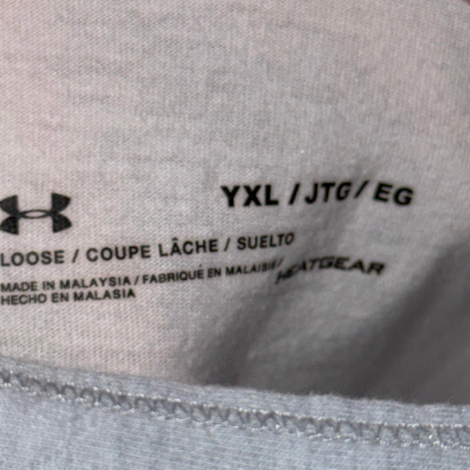 Under Armour Under Armour Girls Youth XL Loose Fit Shirt Size XL / US 12-14 / IT 48-50 - 7 Thumbnail
