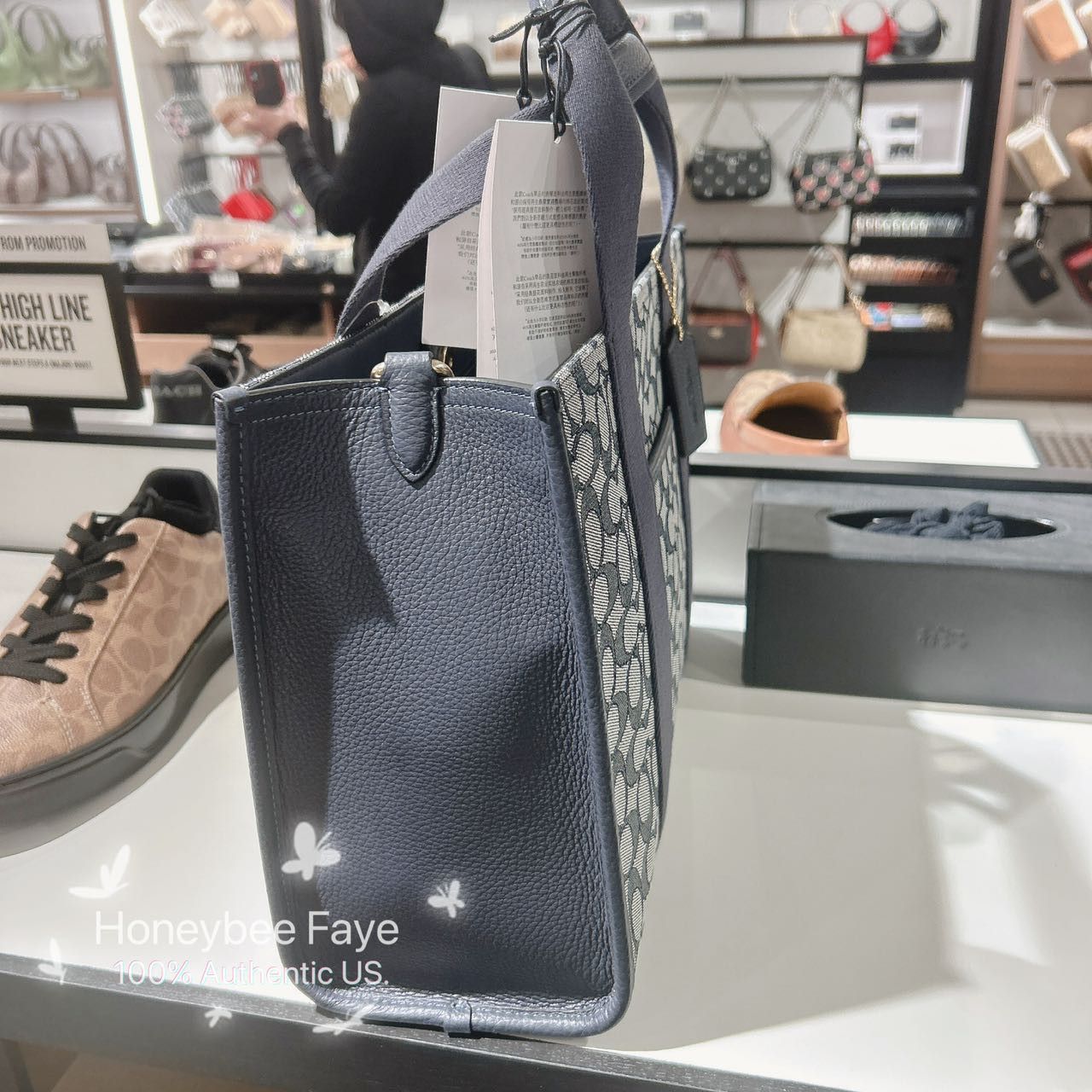 Coach Smith Tote Bag In Signature Jacquard CY367 Size ONE SIZE - 3 Thumbnail