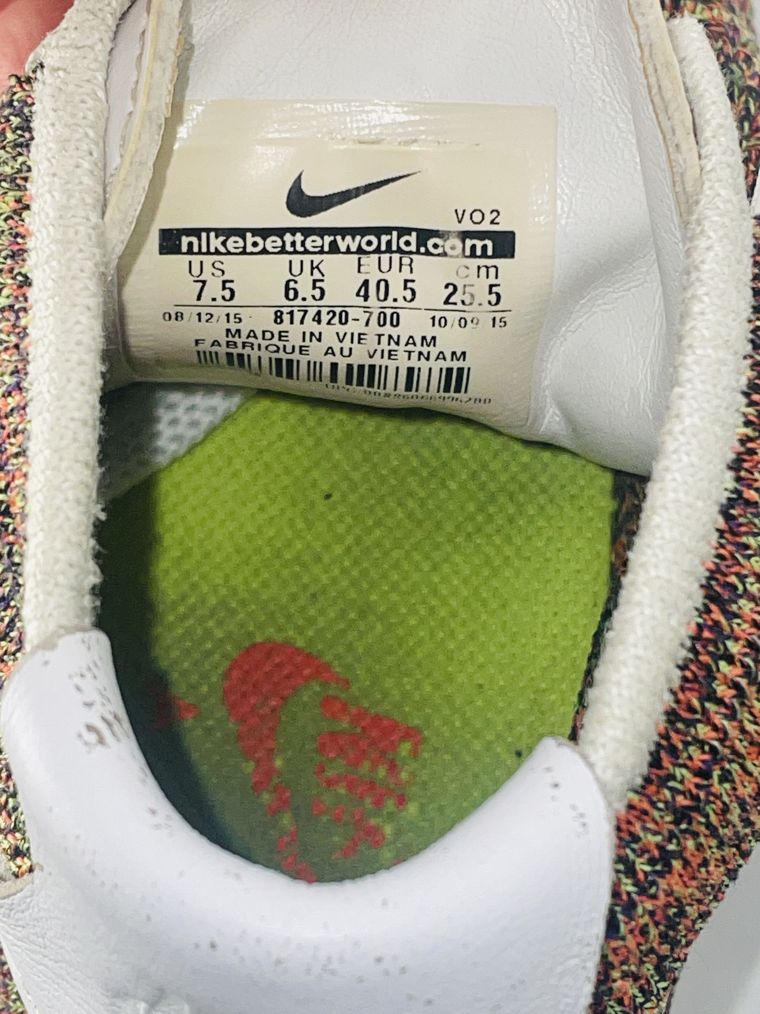 Nike Nike Air Force 1 Flyknit Mid Multicolor – Größe 40.5 (US 7.5 Size US 7.5 / IT 37.5 - 5 Thumbnail