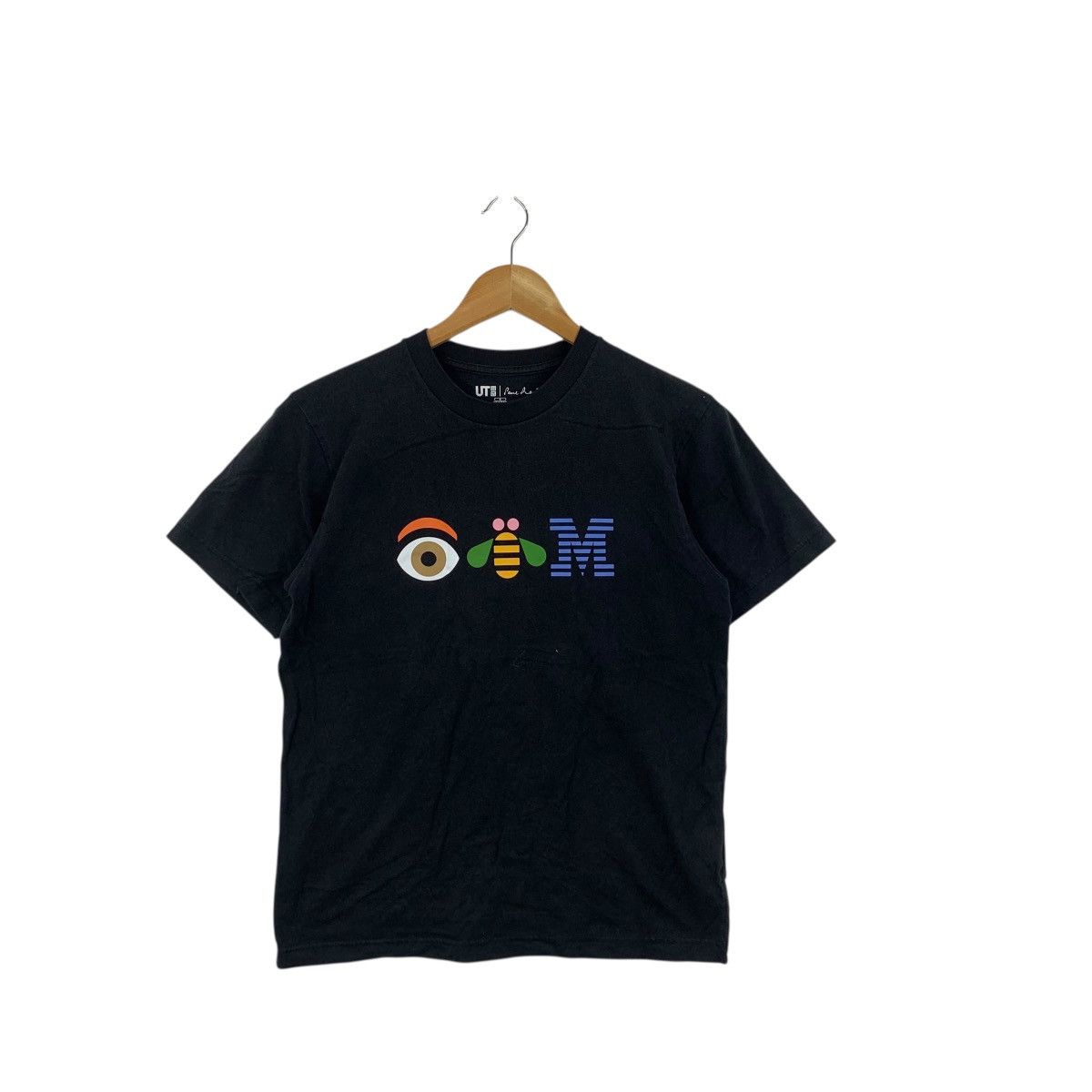 Uniqlo UNIQLO x PAUL RAND IBM Rebus Design Logo Tee Shirt Top Size S / US 4 / IT 40 - 4 Thumbnail
