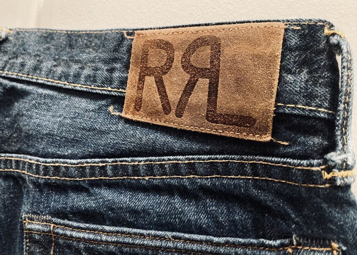 RRL Ralph Lauren RRL Slim Fit American Selvedge Still Water Wash 2 Jeans 32 Size US 32 / EU 48 - 5 Thumbnail