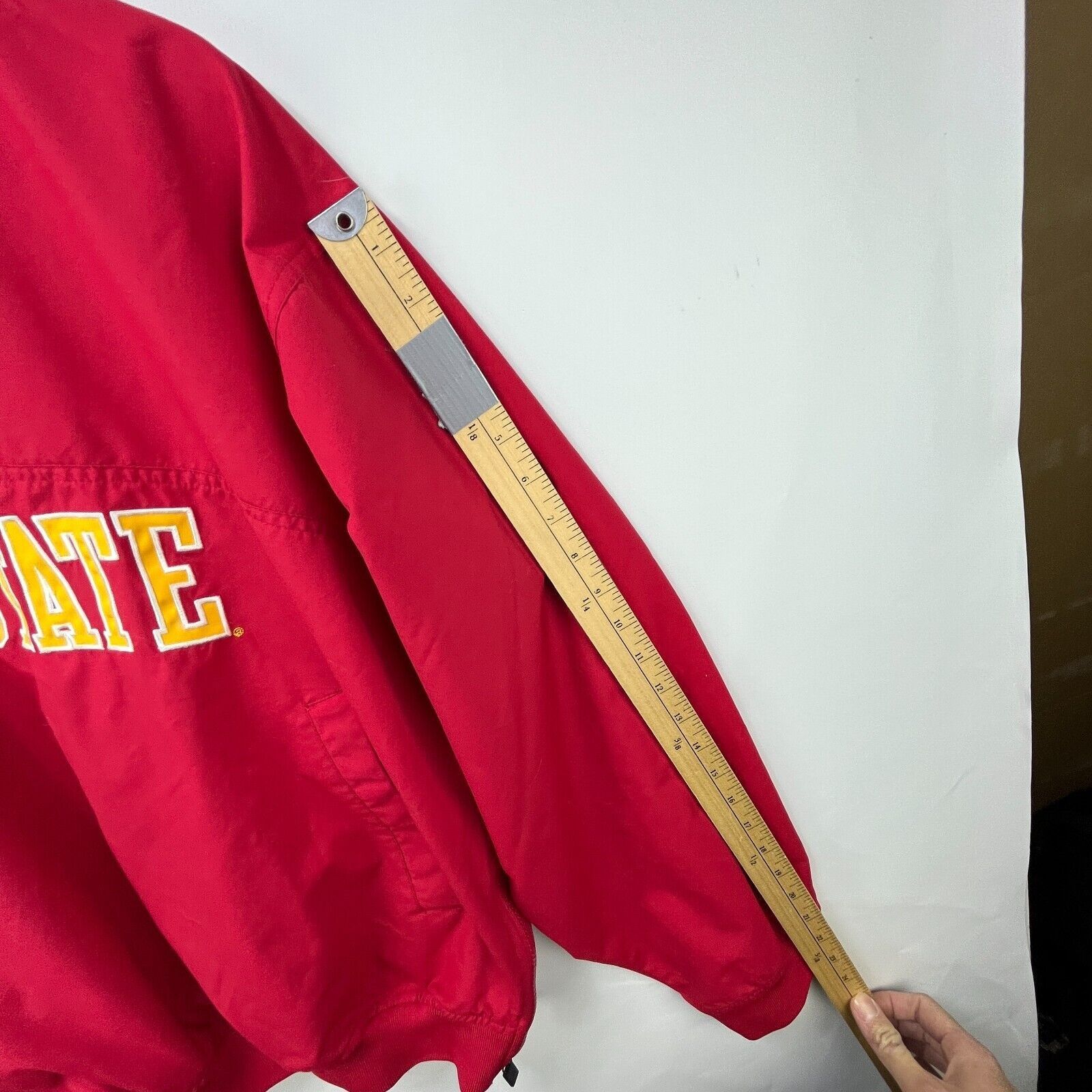Nike × Vintage Vintage 90s Nike Iowa State CyclonesUniversity PulloverSmall Size US S / EU 44-46 / 1 - 7 Thumbnail