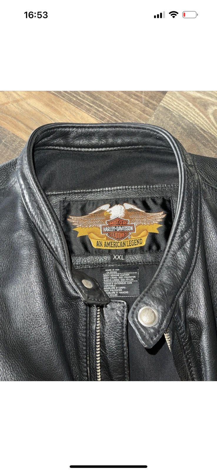 Harley Davidson Harley Davidson Leather Jacket Cafe Racer SportXXL Size US XXL / EU 58 / 5 - 18 Thumbnail