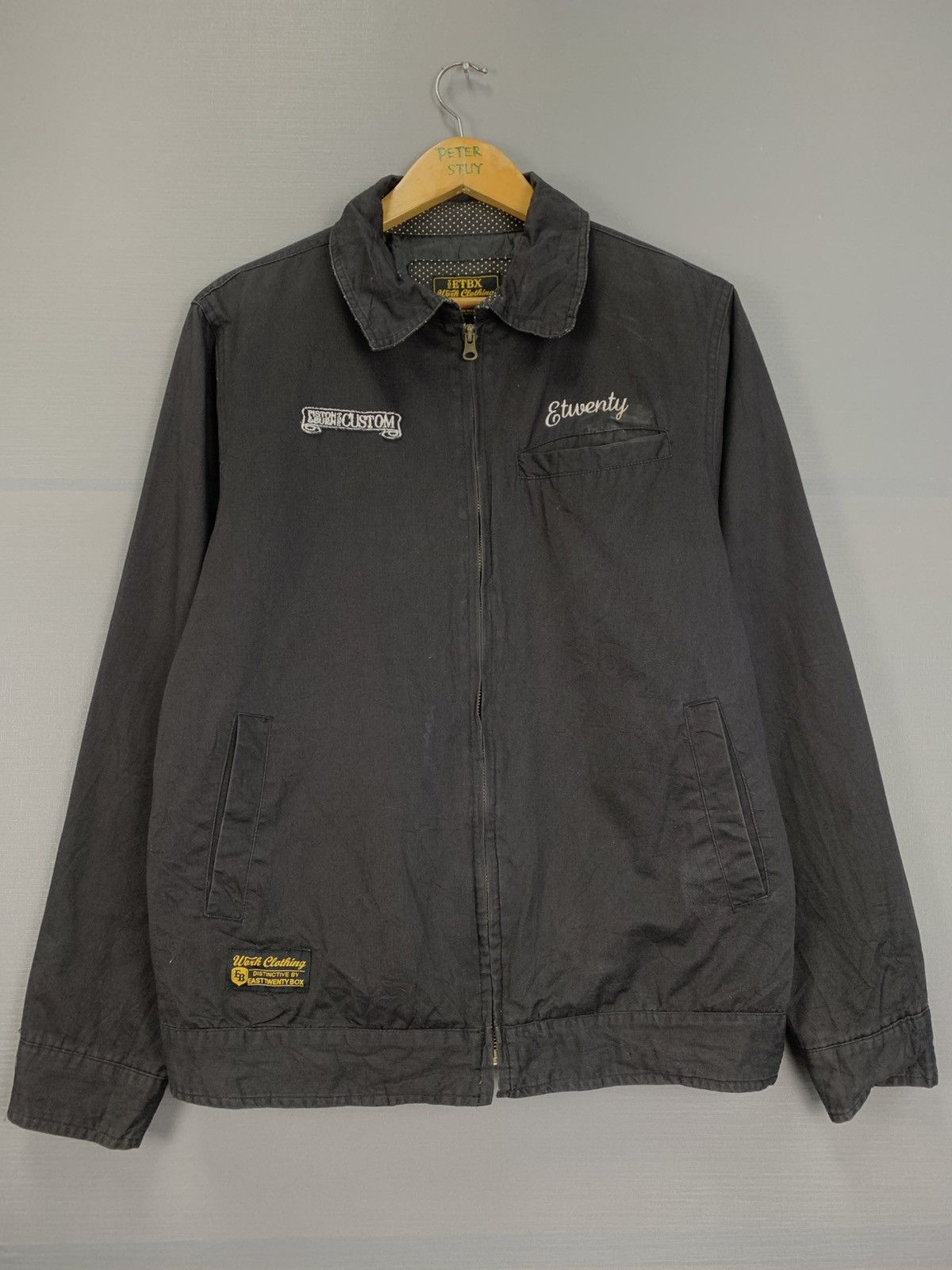 Vintage The Etbx Work Clothing zipper jacket Size US M / EU 48-50 / 2 - 2 Thumbnail