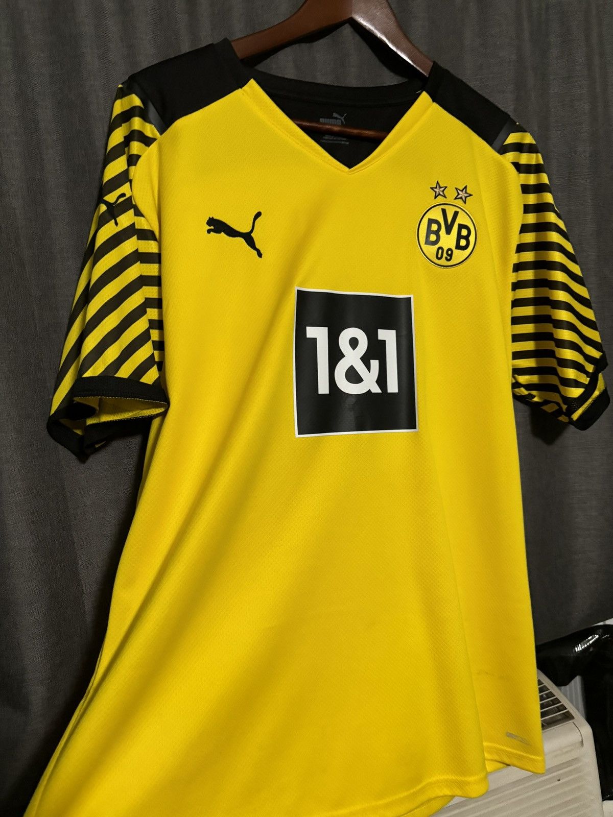Puma Borussia Dortmund 2021-22 Home Jersey Size US XL / EU 56 / 4 - 1 Thumbnail