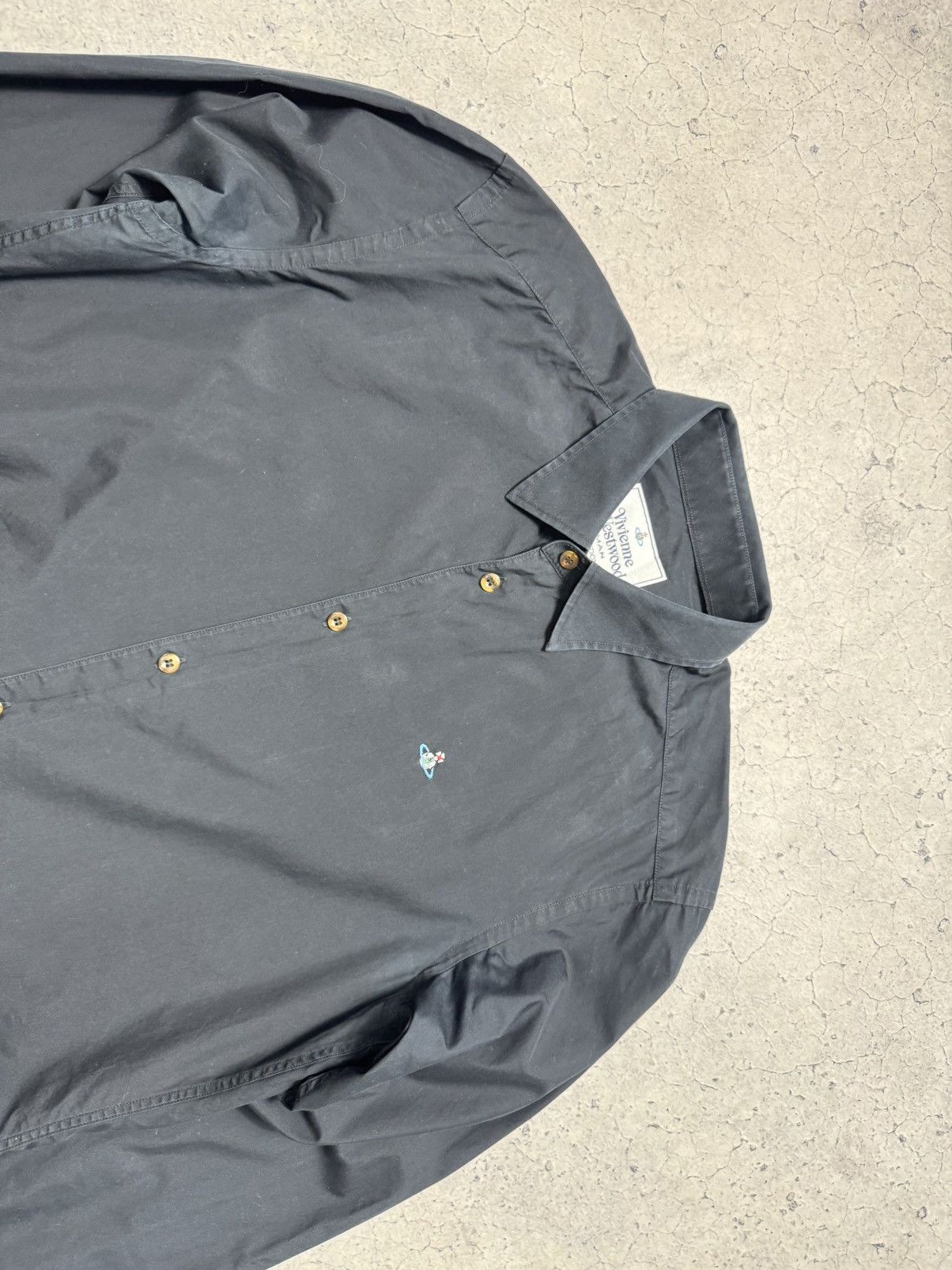 Vivienne Westwood Vivienne Westwood Button Shirt Luxury Black Size US S / EU 44-46 / 1 - 5 Thumbnail