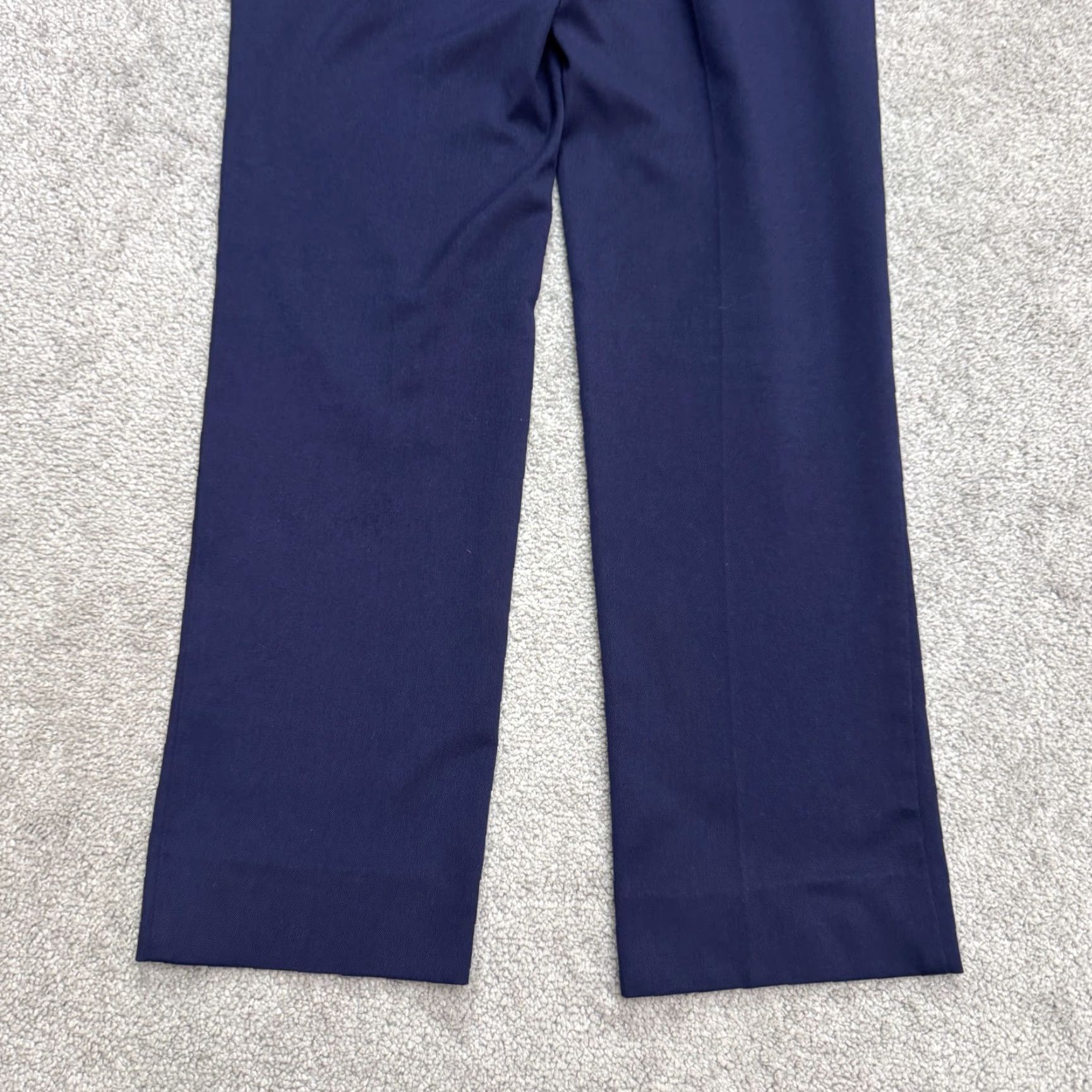 Mizzen+Main Mizzen+Main Dress Pants Men 30 Navy Blue Flat Front Straight Leg Casual Workwear Pants Regular Size 30 Blue Boys Mens Womens Size US 30 / EU 46 - 5 Thumbnail