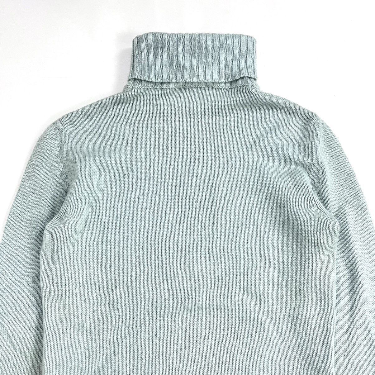 Celine Vtg Celine Cashmere Triomphe Jacquard Turtleneck Knitwear Size US M / EU 48-50 / 2 - 13 Thumbnail