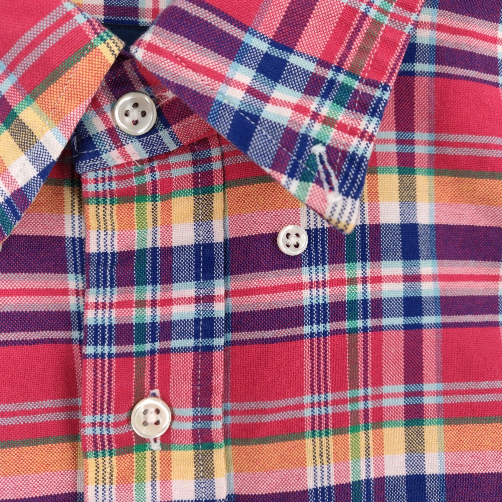 Polo Ralph Lauren Polo Ralph Lauren Shirt Mens 2XB 2XL Big & Tall Plaid Long Sleeve Button-Up Collared Navy Pony Color: Multicolor Size US XXL / EU 58 / 5 - 6 Thumbnail
