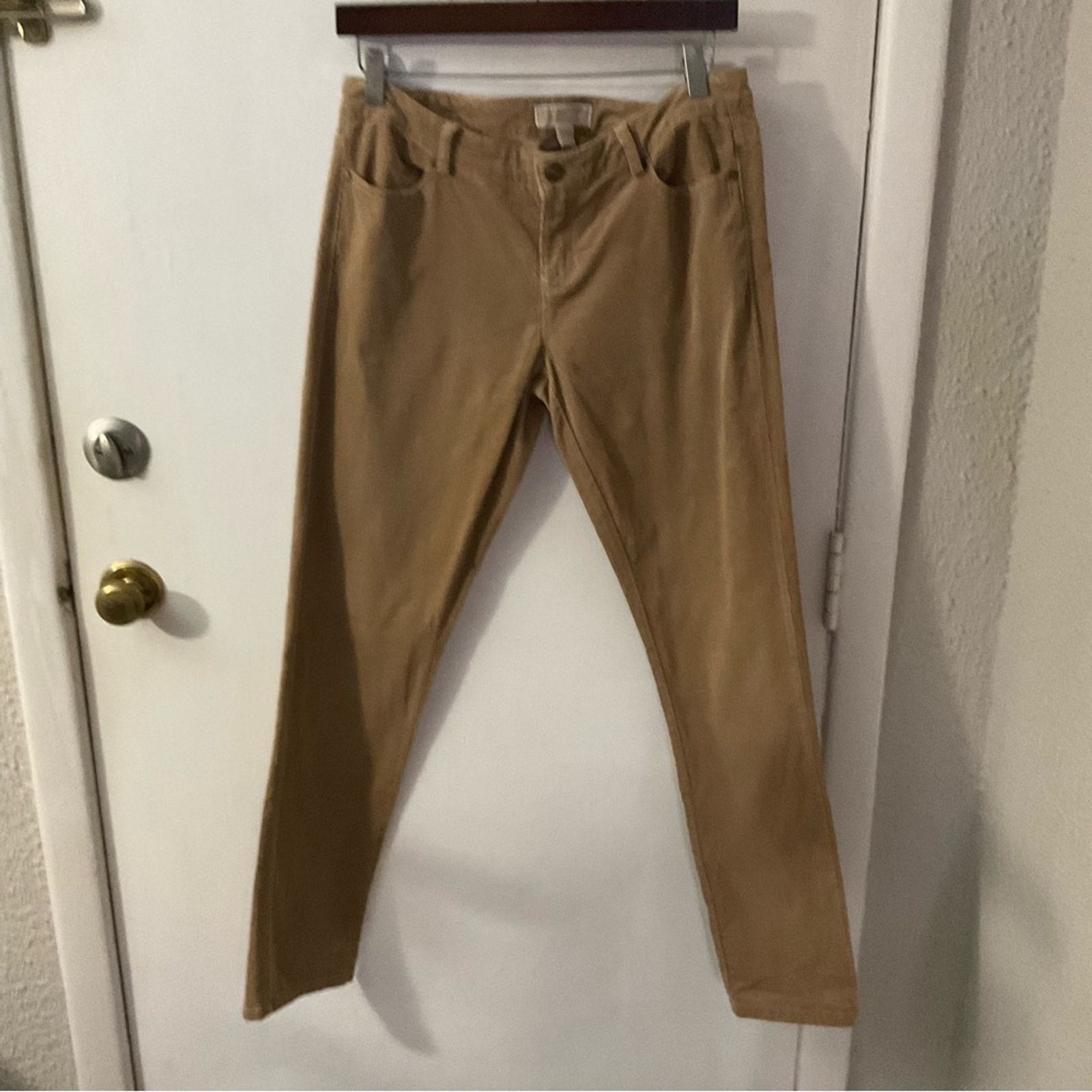 Michael Kors MICHAEL Michael Kors Tan Corduroy Pants 4 FLAWS Size 27" / US 4 / IT 40 - 1 Thumbnail