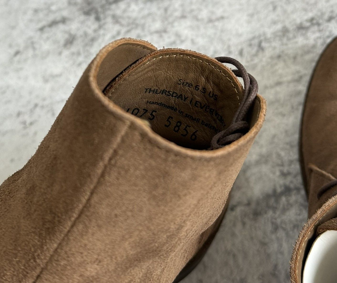 Thursday Boot Company Thursday Boot Company Scout Almond Suede Boot Men’s Size 6.5 Size US 6.5 / EU 39-40 - 3 Thumbnail