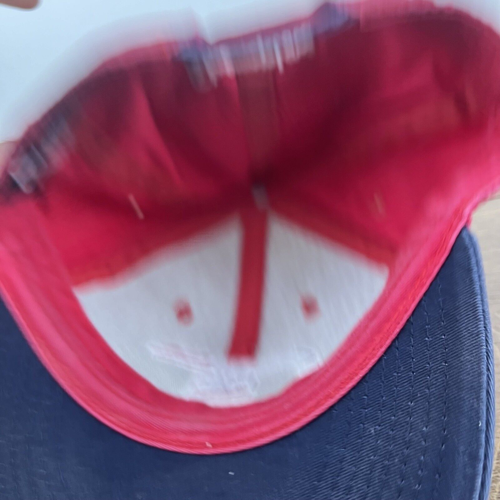 Champion Champion Brand Hat Champion Snapback Adjustable Hat Red Hat Size ONE SIZE - 14 Thumbnail