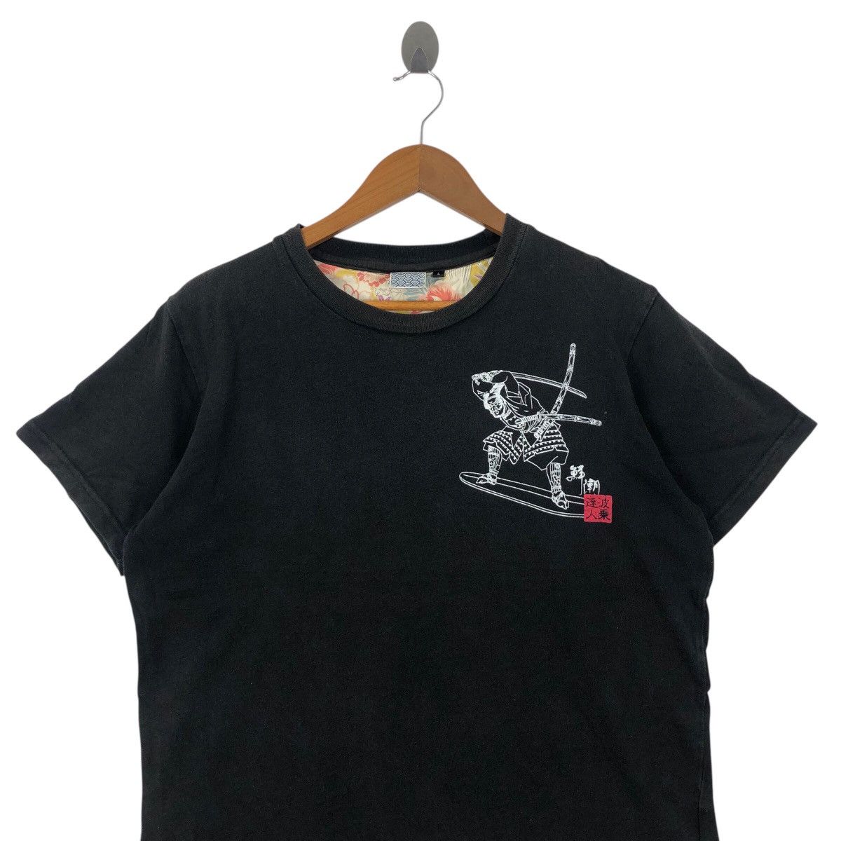Vintage Vintage Naminoritatsujin Sukajan Souvenir Ninja Tee Shirt Size US L / EU 52-54 / 3 - 4 Thumbnail