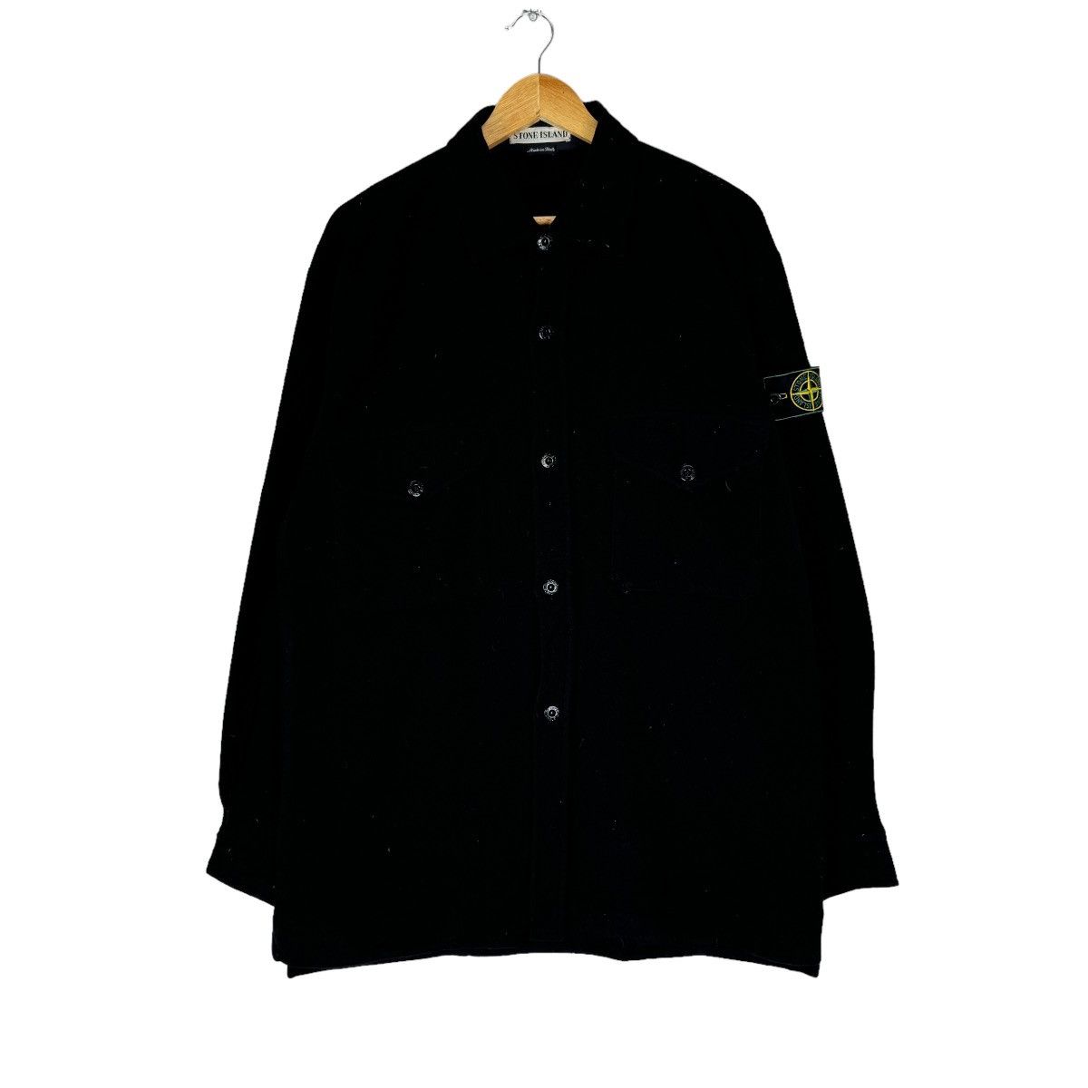 Stone Island 🔥STONE ISLAND AW1997 BUTTON SHIRT Size US L / EU 52-54 / 3 - 1 Thumbnail