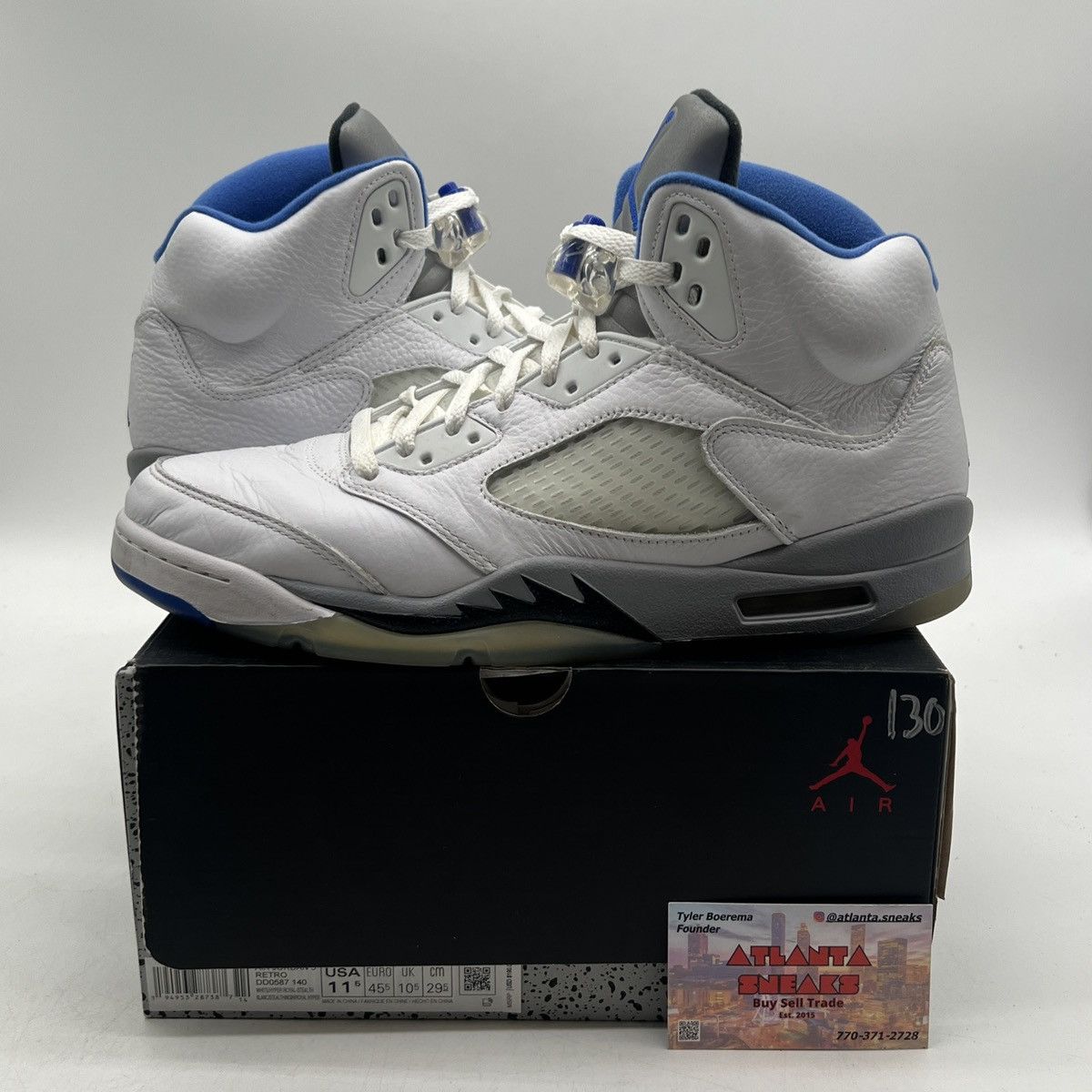 Jordan Brand Air Jordan 5 stealth Size US 11.5 / EU 44-45 - 1 Thumbnail