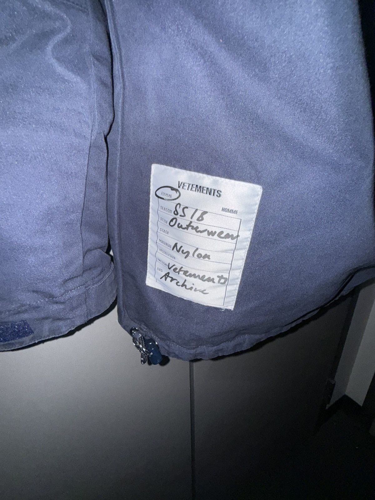 Vetements Vetements Angela Double Jacket Size US M / EU 48-50 / 2 - 9 Thumbnail