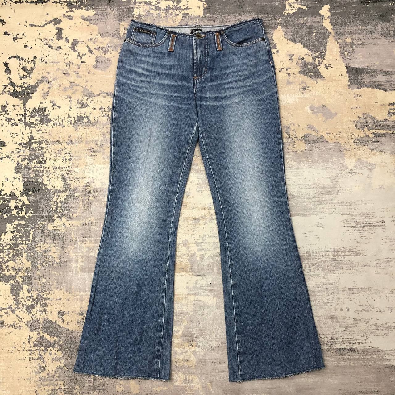 Dolce & Gabbana P247 DOLCE & GABBANA FLARED JEANS Size 30" / US 8 / IT 44 - 1 Thumbnail
