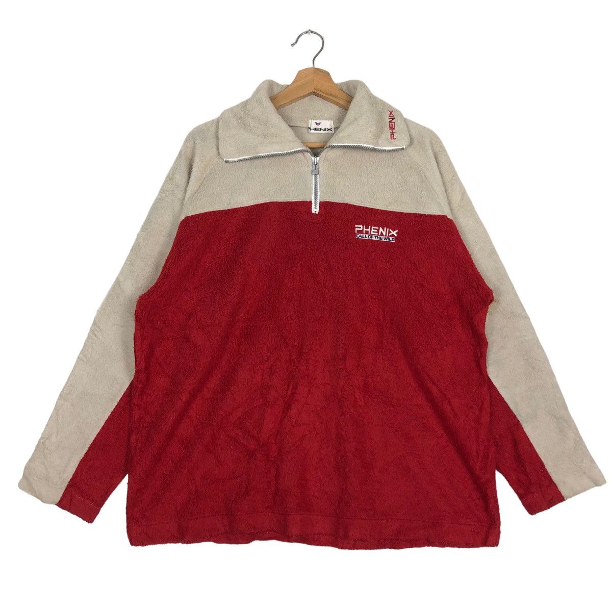 Japanese Brand 🔥90’s Vintage Phenix Fleece Jacket Made in Japan Size US L / EU 52-54 / 3 - 2 Thumbnail