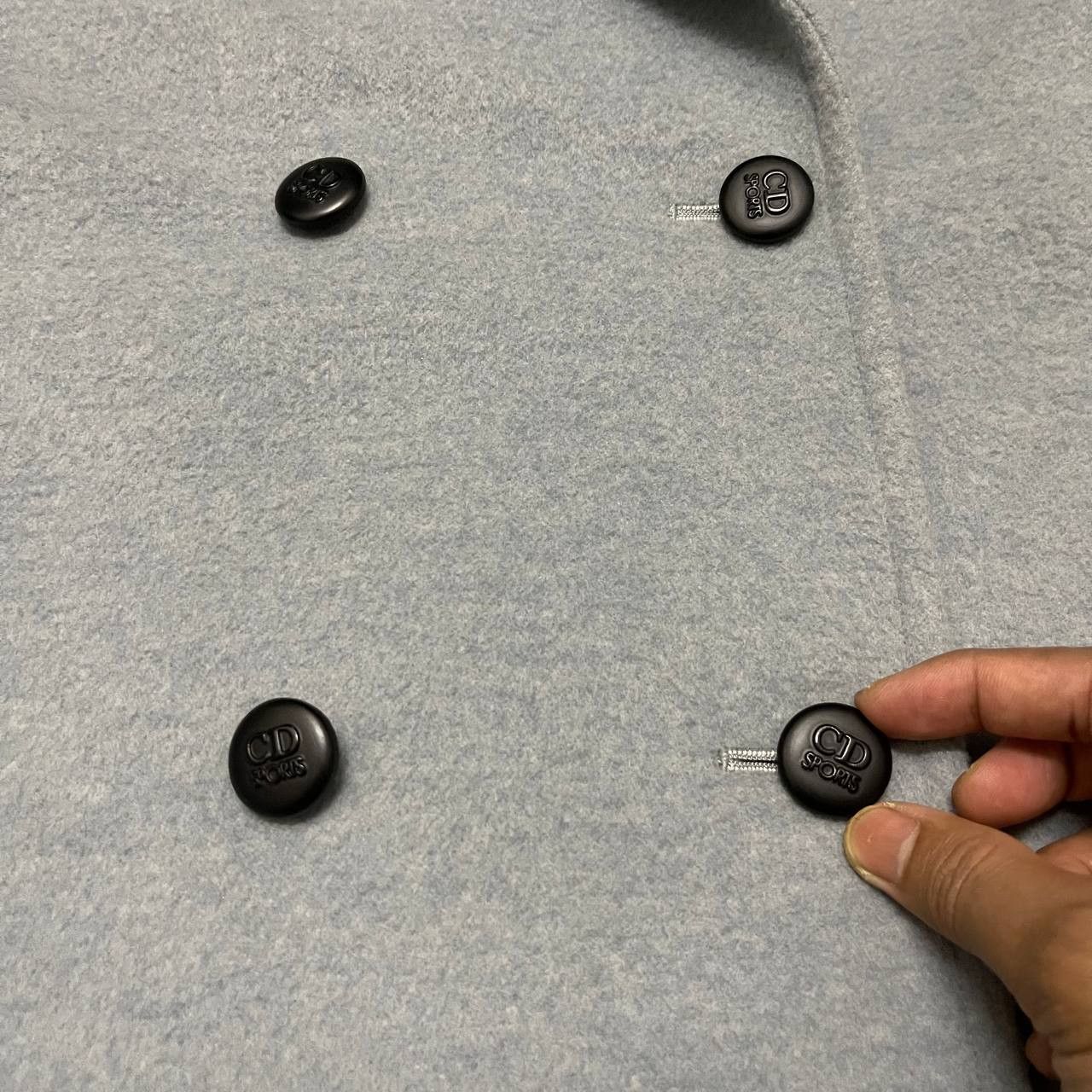 Christian Dior Monsieur Vintage CD Christian Dior Sports Wool Coat Size US M / EU 48-50 / 2 - 7 Thumbnail