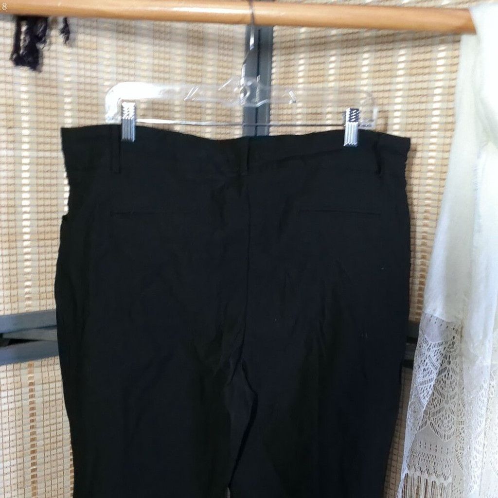 Other Hilary Radley Black Bootcut Ponte Pull-on Pants Size 42" / US 20 - 5 Thumbnail