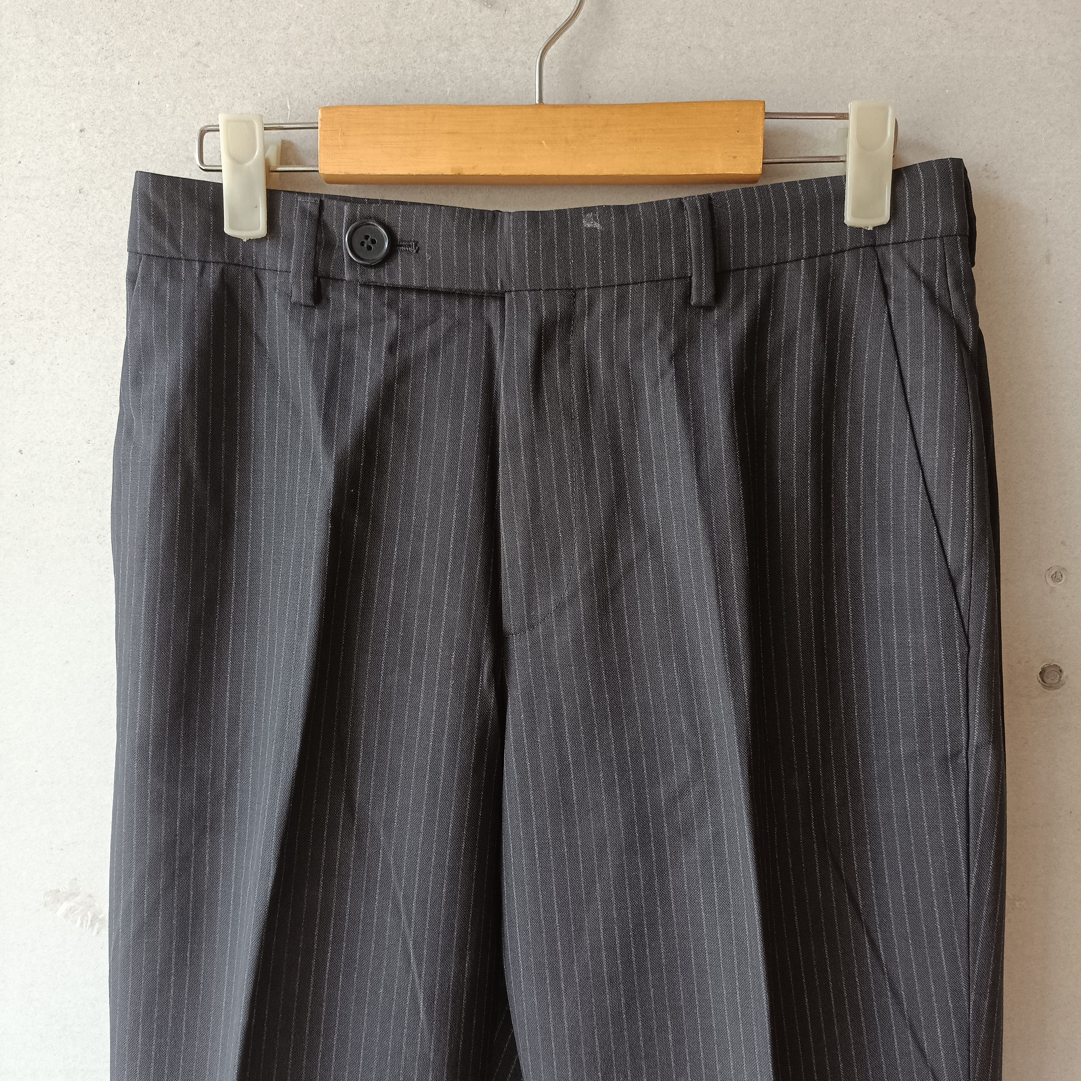 Celine Celine Pin Stripe Trousers Pants Size US 29 - 2 Thumbnail