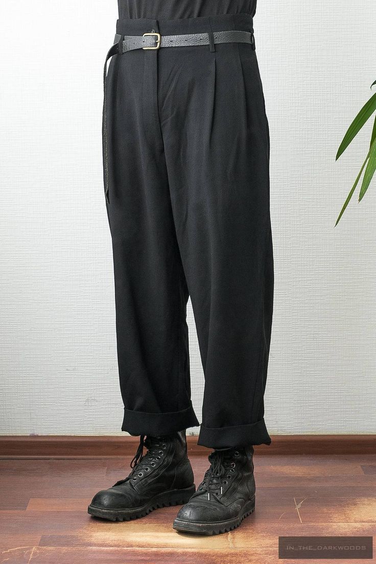 Comme des Garcons Homme Plus Vintage Comme Des Garcons Homme Baggy Pant Size US 32 / EU 48 - 2 Thumbnail