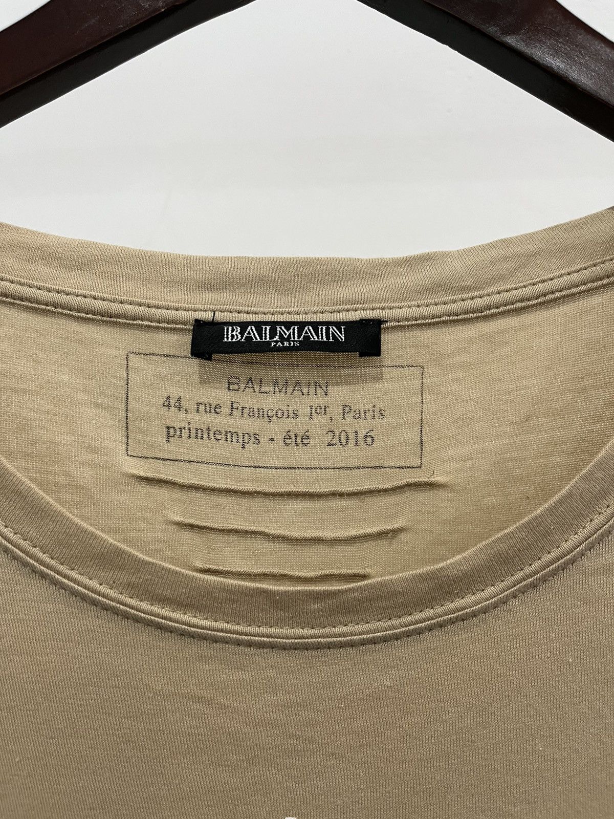 Balmain Decarnin 2016 era Size US L / EU 52-54 / 3 - 3 Thumbnail