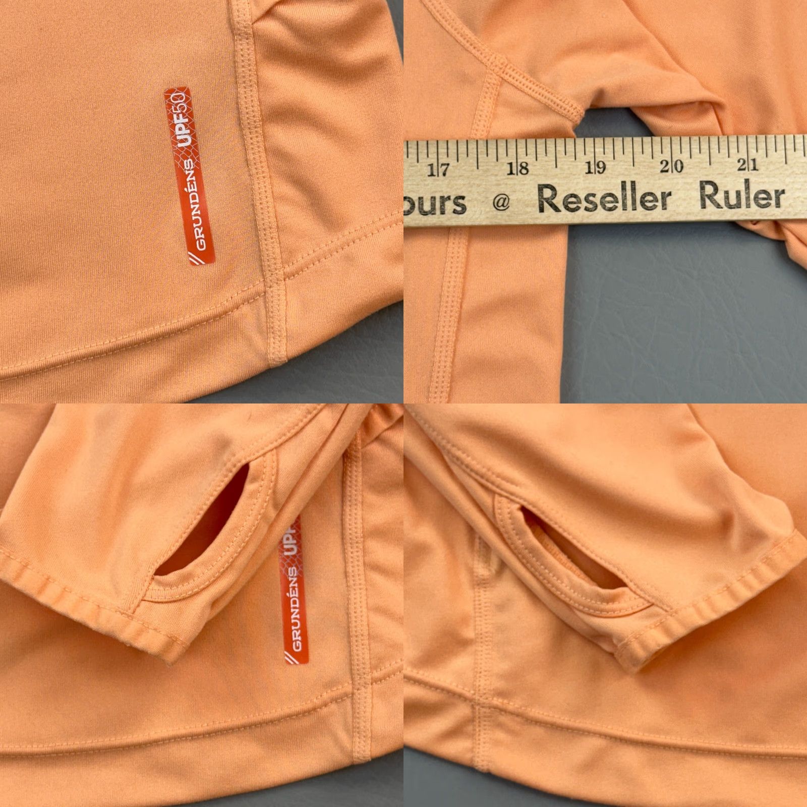 Vintage Grundens Sun Shirt Women's Medium Long Sleeved Hooded UPF 50 Performance Fishing Shirt Size M / US 6-8 / IT 42-44 - 8 Thumbnail